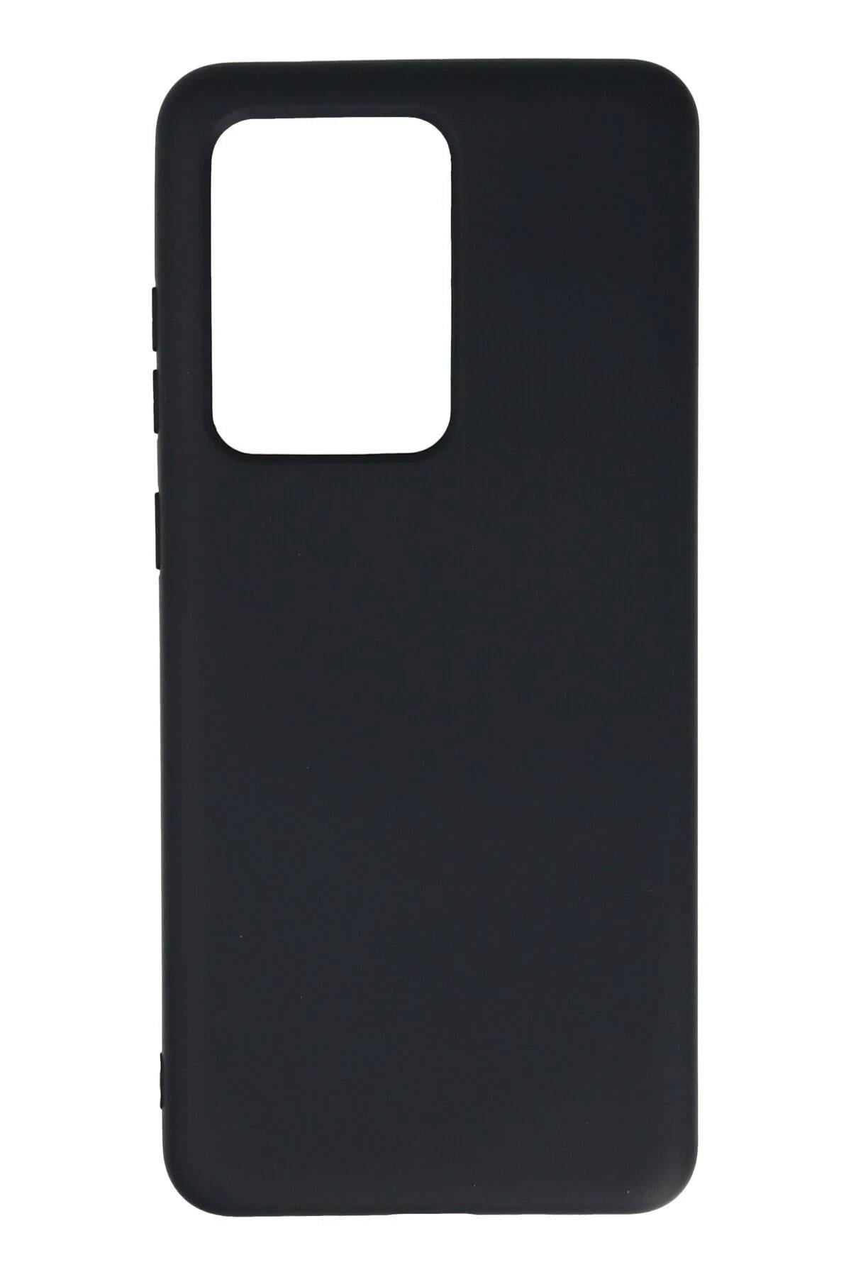 Mey İthalat®  Samsung Galaxy S20 Ultra Kılıf Nano içi Kadife Silikon - Lacivert