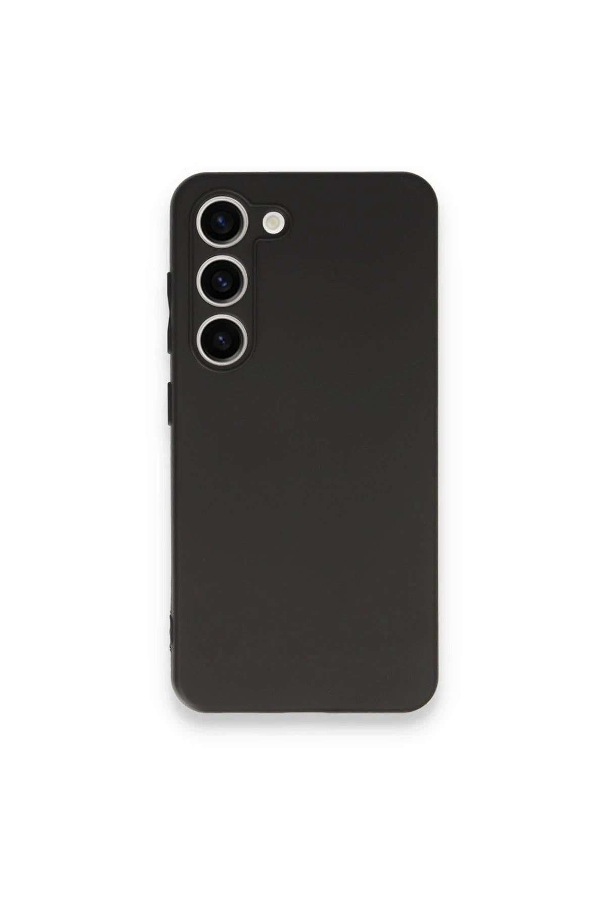 Mey İthalat®  Samsung Galaxy S23 Plus Kılıf First Silikon - Siyah