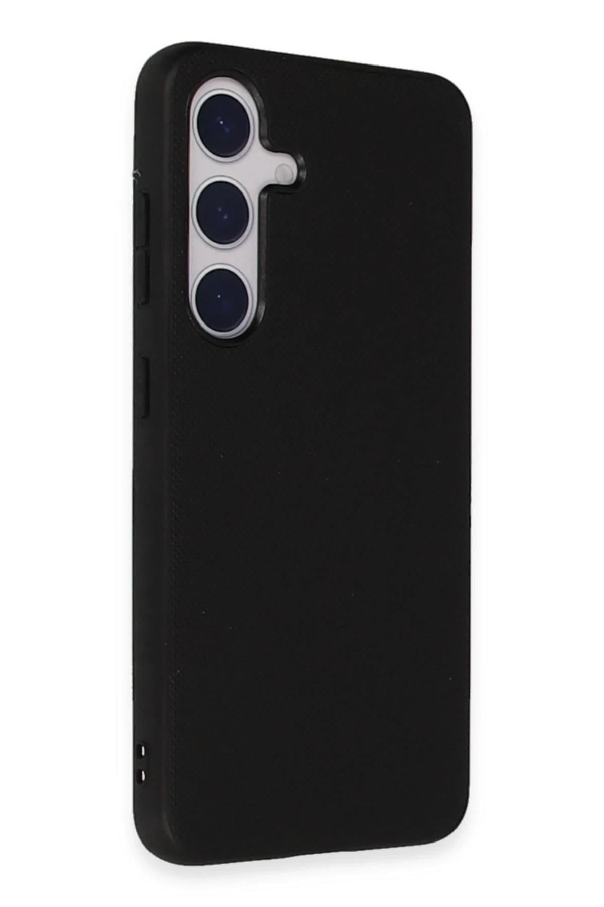Mey İthalat®  Samsung Galaxy S24 Kılıf Taft Kapak - Siyah