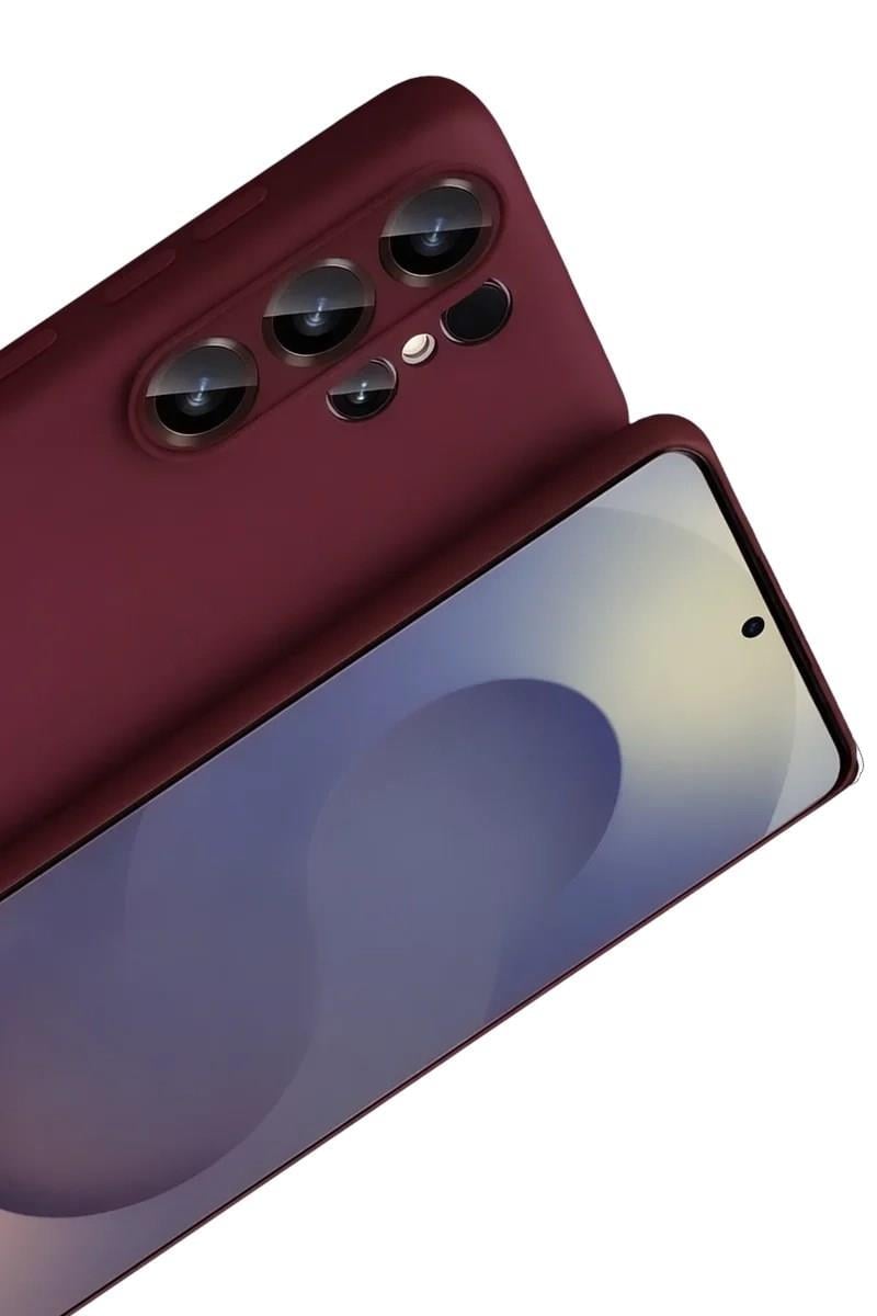 Mey İthalat®  Samsung Galaxy S26 Ultra First Silikon - Bordo