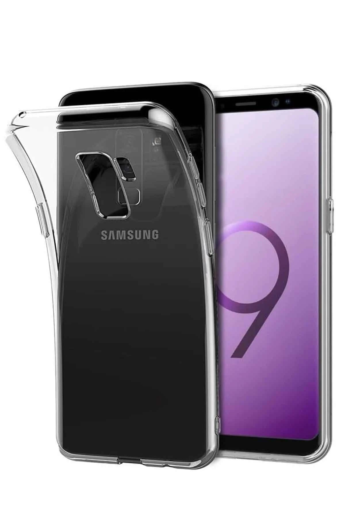 Mey İthalat®  Samsung Galaxy S9 Kılıf Lüx Şeffaf Silikon