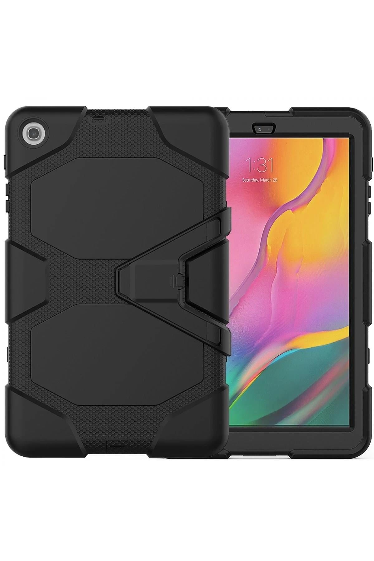 Mey İthalat®  Samsung Galaxy T510 Tab A 10.1 Kılıf Griffin Tablet Kapak - Siyah