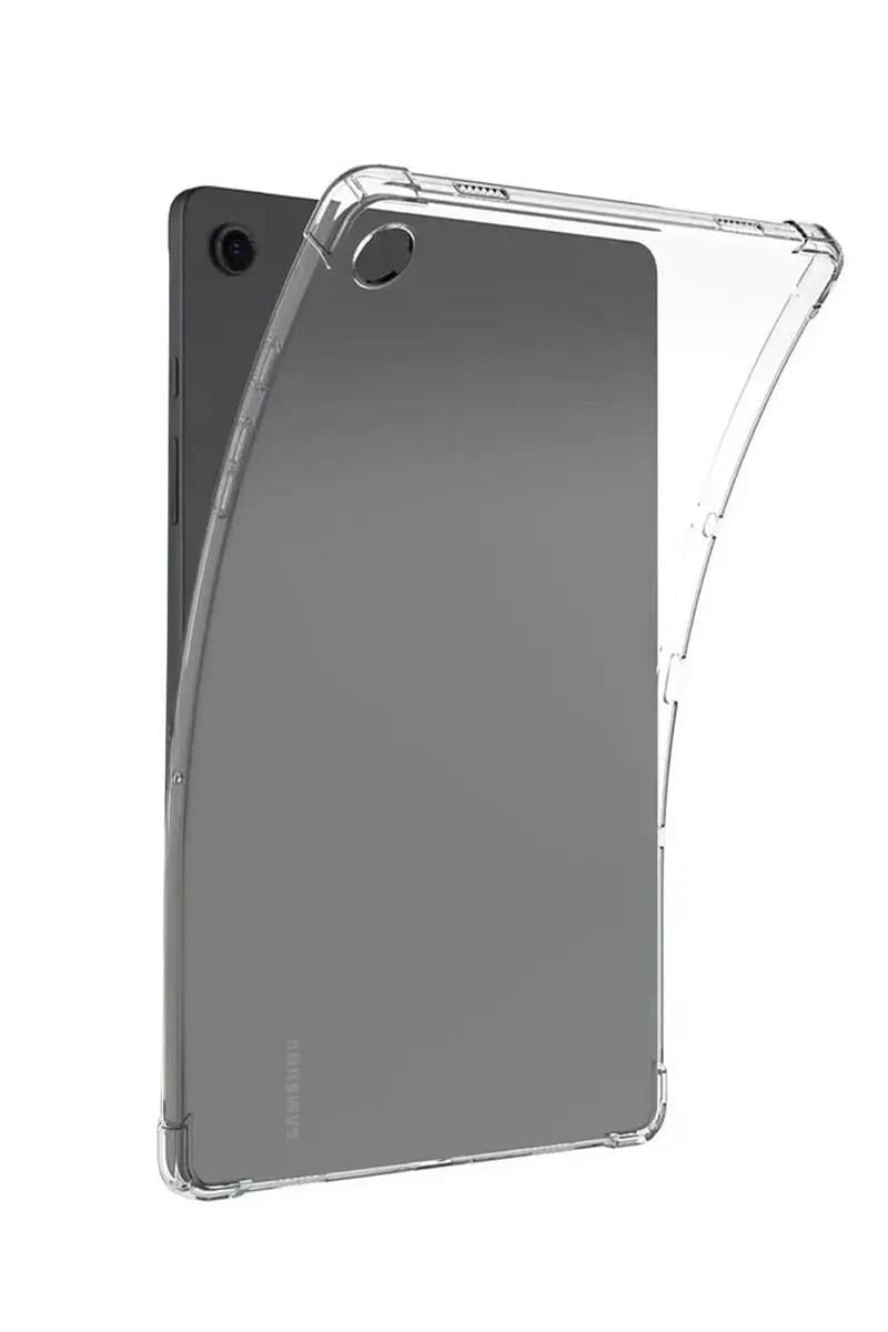Mey İthalat®  Samsung Galaxy Tab A11 Anti Shock Tablet Silikon - Şeffaf
