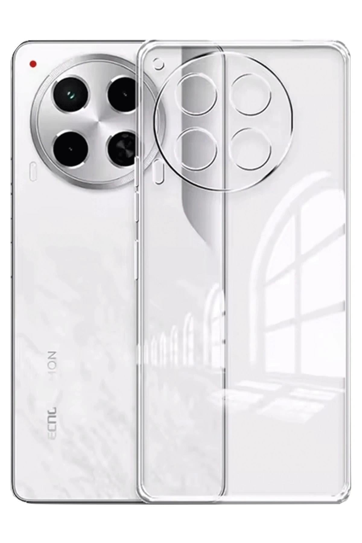 Mey İthalat®  Tecno Camon 30 Kılıf Lüx Şeffaf Silikon