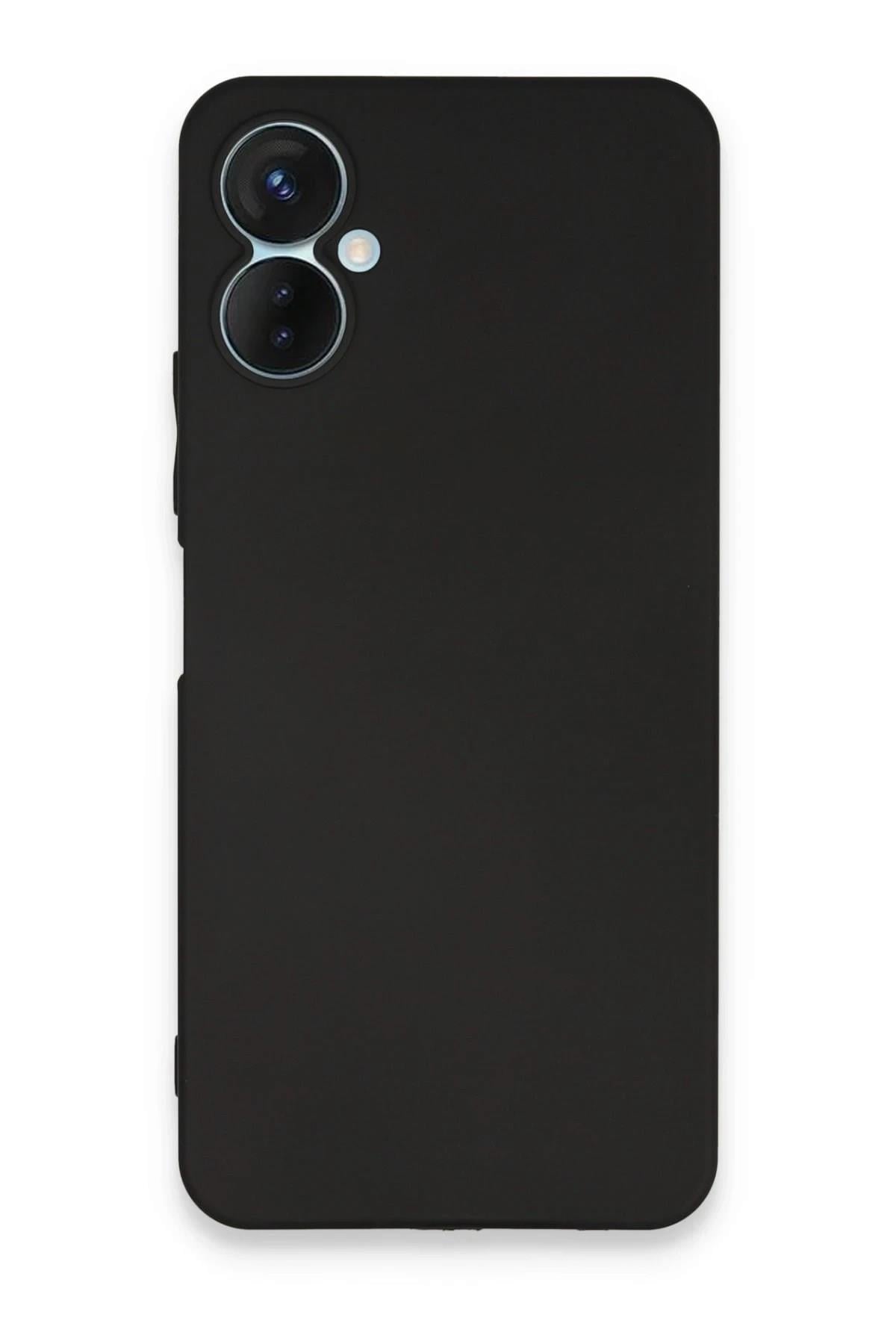 Mey İthalat®  Tecno Spark 9 Pro Kılıf First Silikon - Siyah