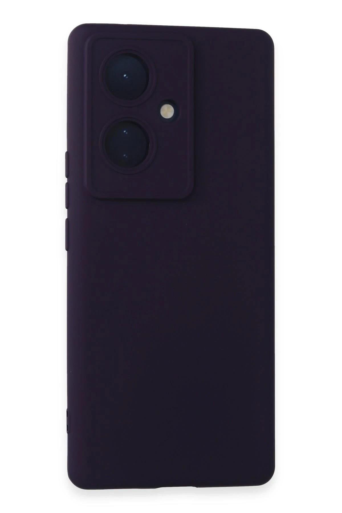 Mey İthalat®  Vivo V29 Lite Kılıf Nano içi Kadife Silikon - Mor