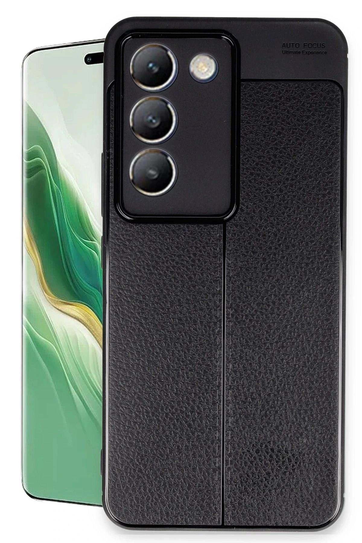 Mey İthalat®  Vivo V30 Lite 4G Kılıf Auto Focus Kapak - Siyah