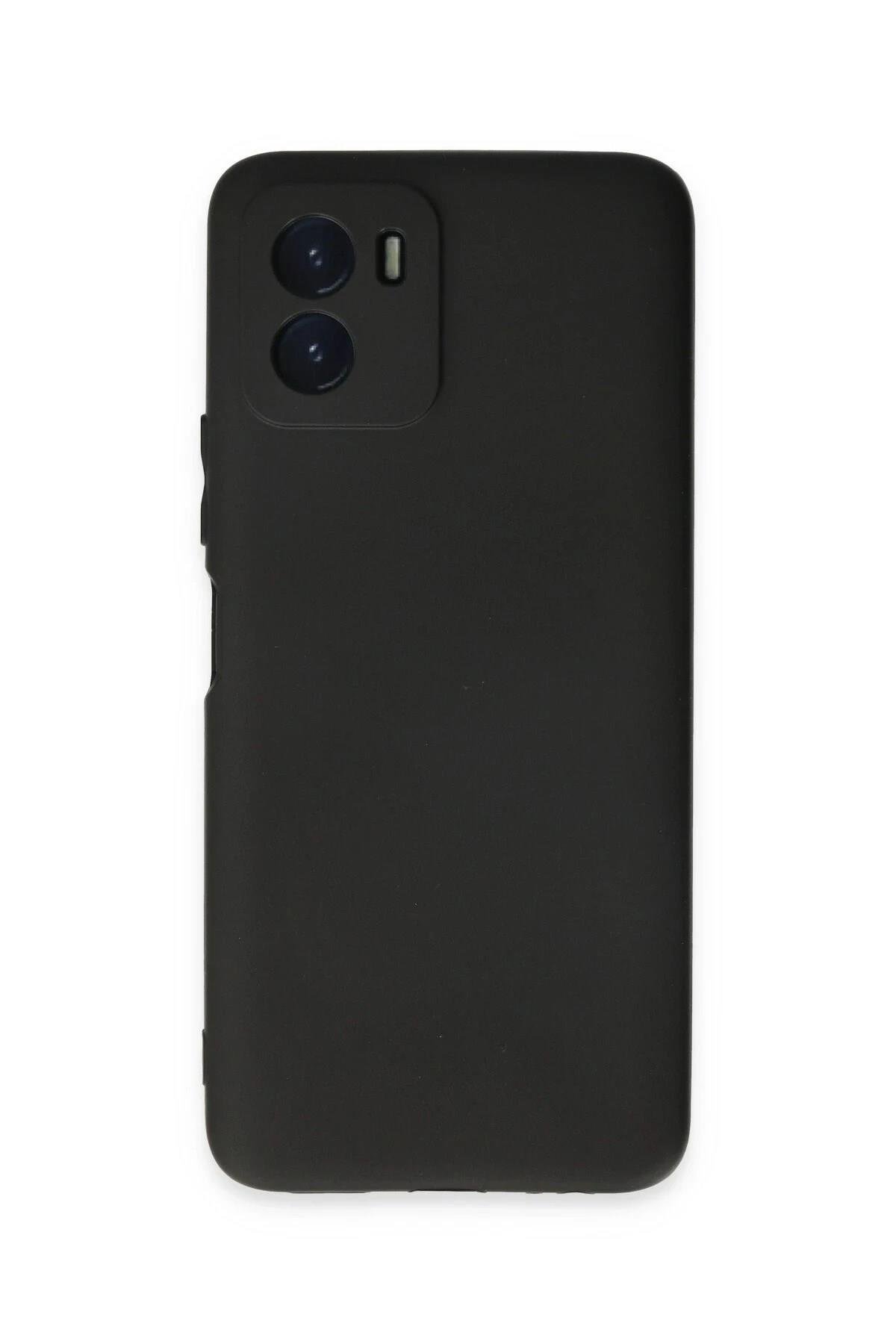 Mey İthalat®  Vivo Y15S Kılıf First Silikon - Siyah