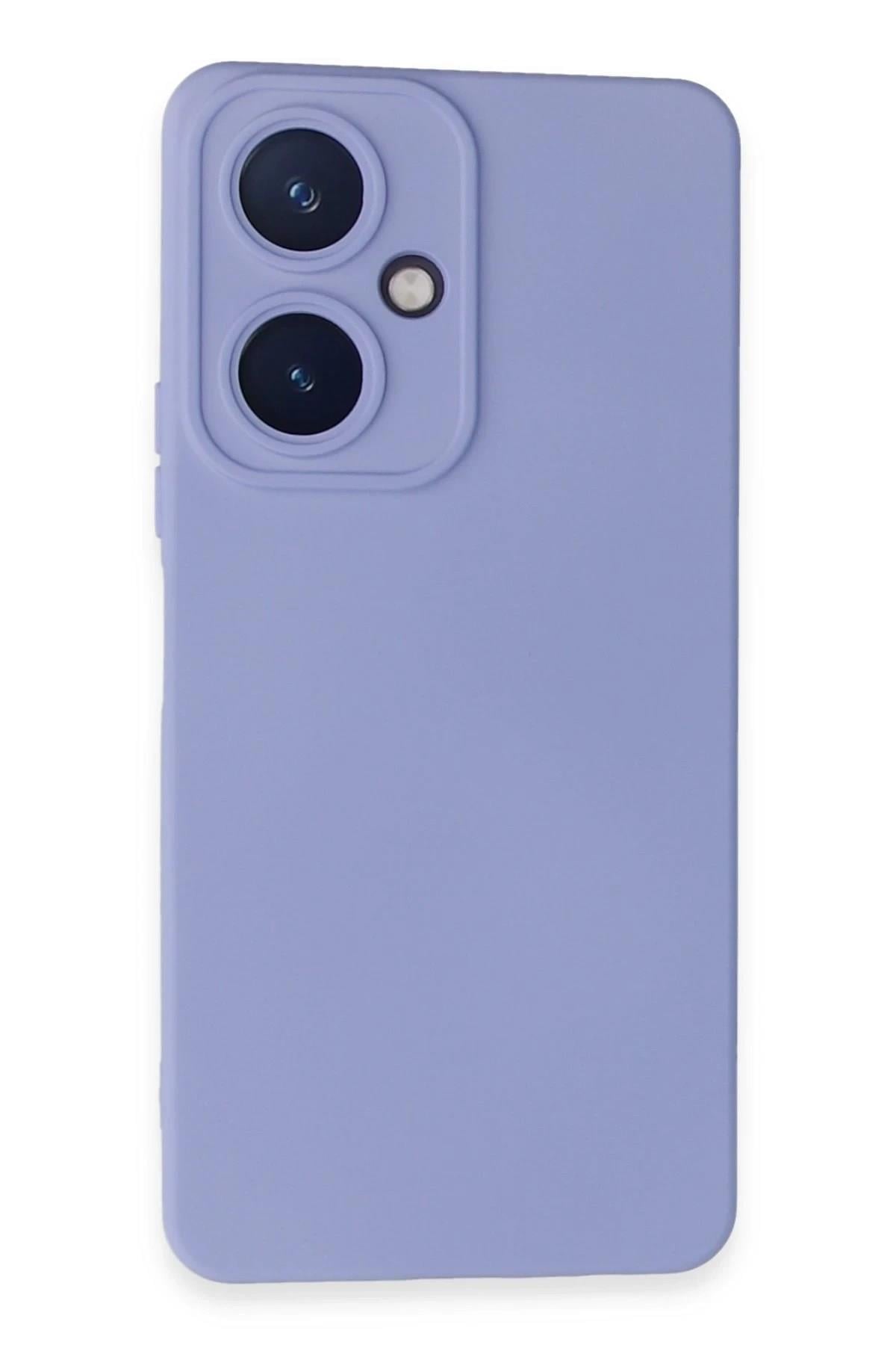 Mey İthalat®  Vivo Y27 Kılıf Nano içi Kadife Silikon - Lila