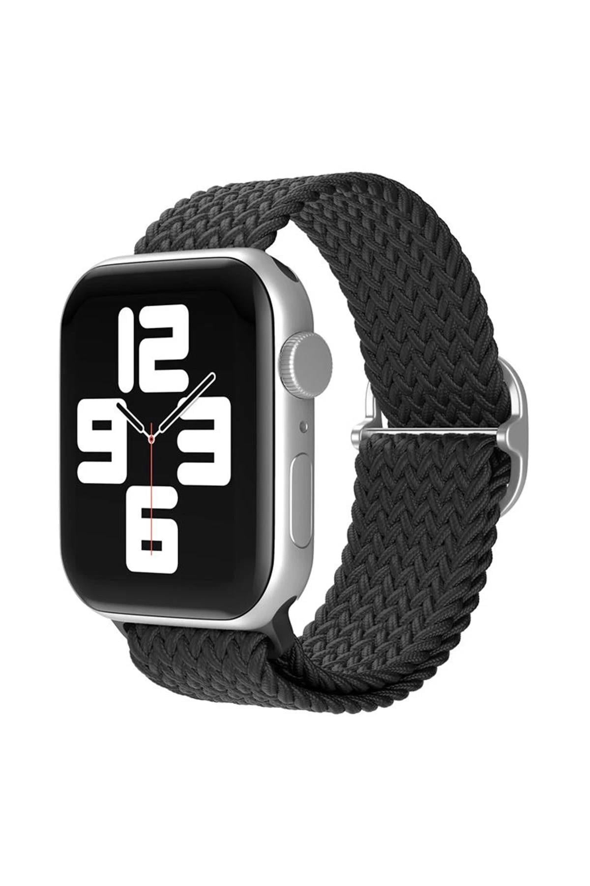 Mey İthalat®  Watch 20mm Star Kordon - Siyah