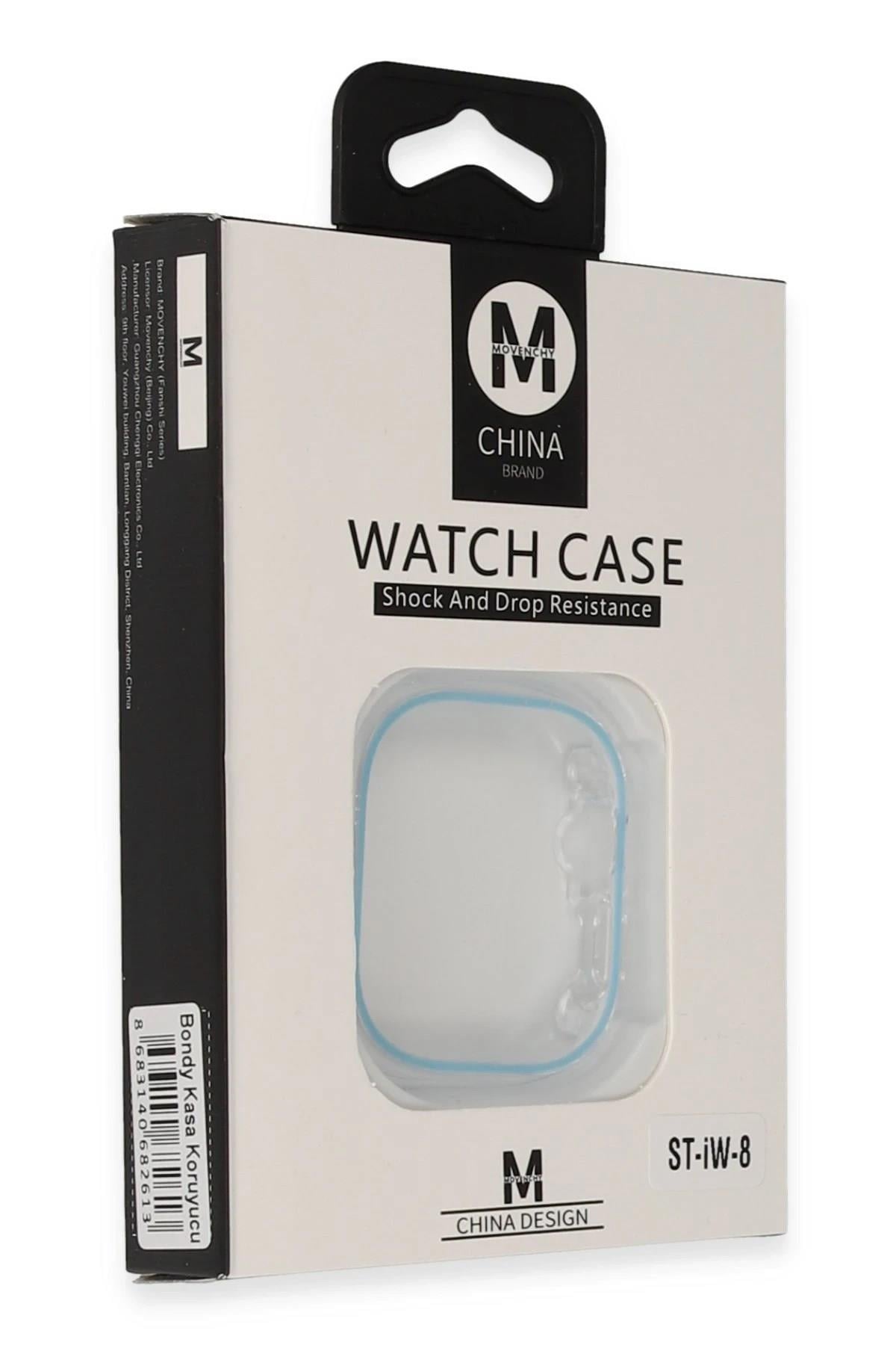 Mey İthalat®  Watch 45mm Bondy Kasa Koruyucu - Sierra Blue