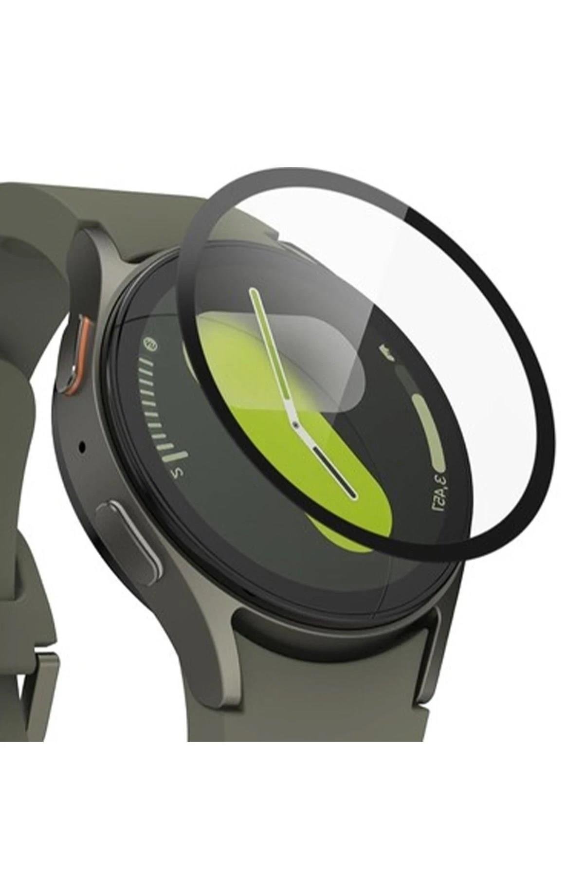Mey İthalat®  Watch 7 44mm Polymer Nano Ekran Koruyucu - Şeffaf