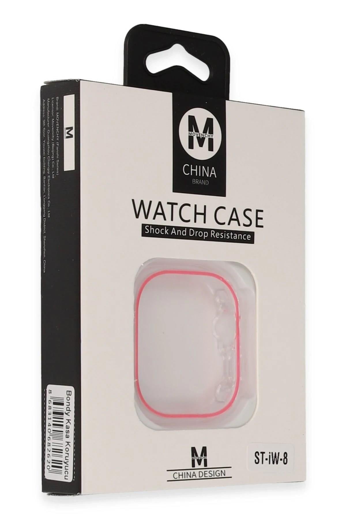 Mey İthalat®  Watch Ultra 49mm Bondy Kasa Koruyucu - Pembe