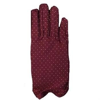 Mey İthalat® Bordo Renk Puanlı Çocuk Eldiveni