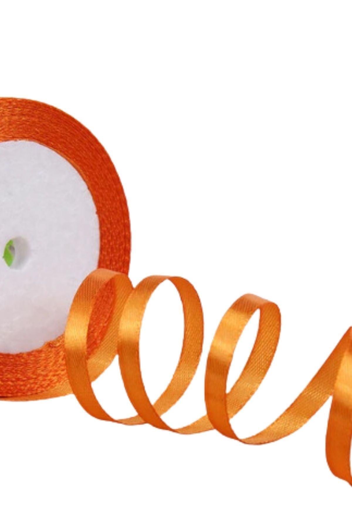 Saten Kurdele 3 Cm 10 Metre Orange