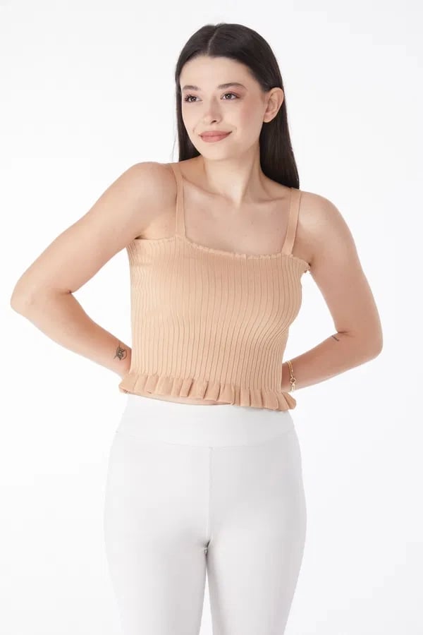 Yazlık Triko Crop