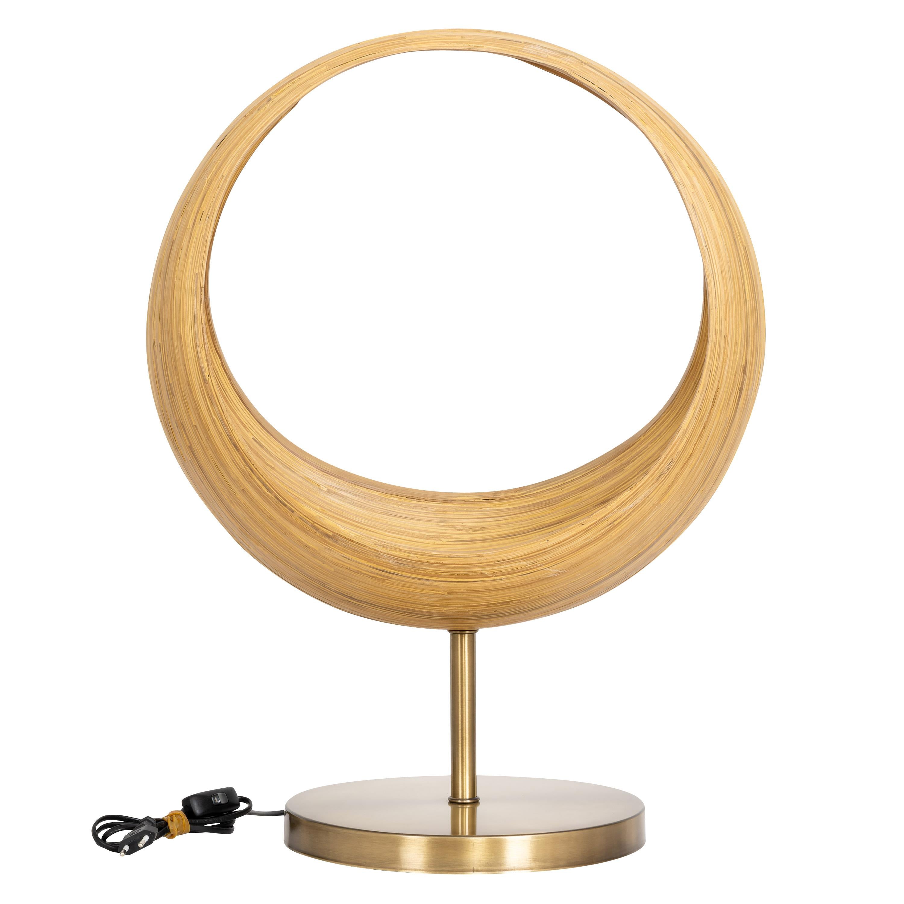 Abajur Bambu Ecliptic 50cm