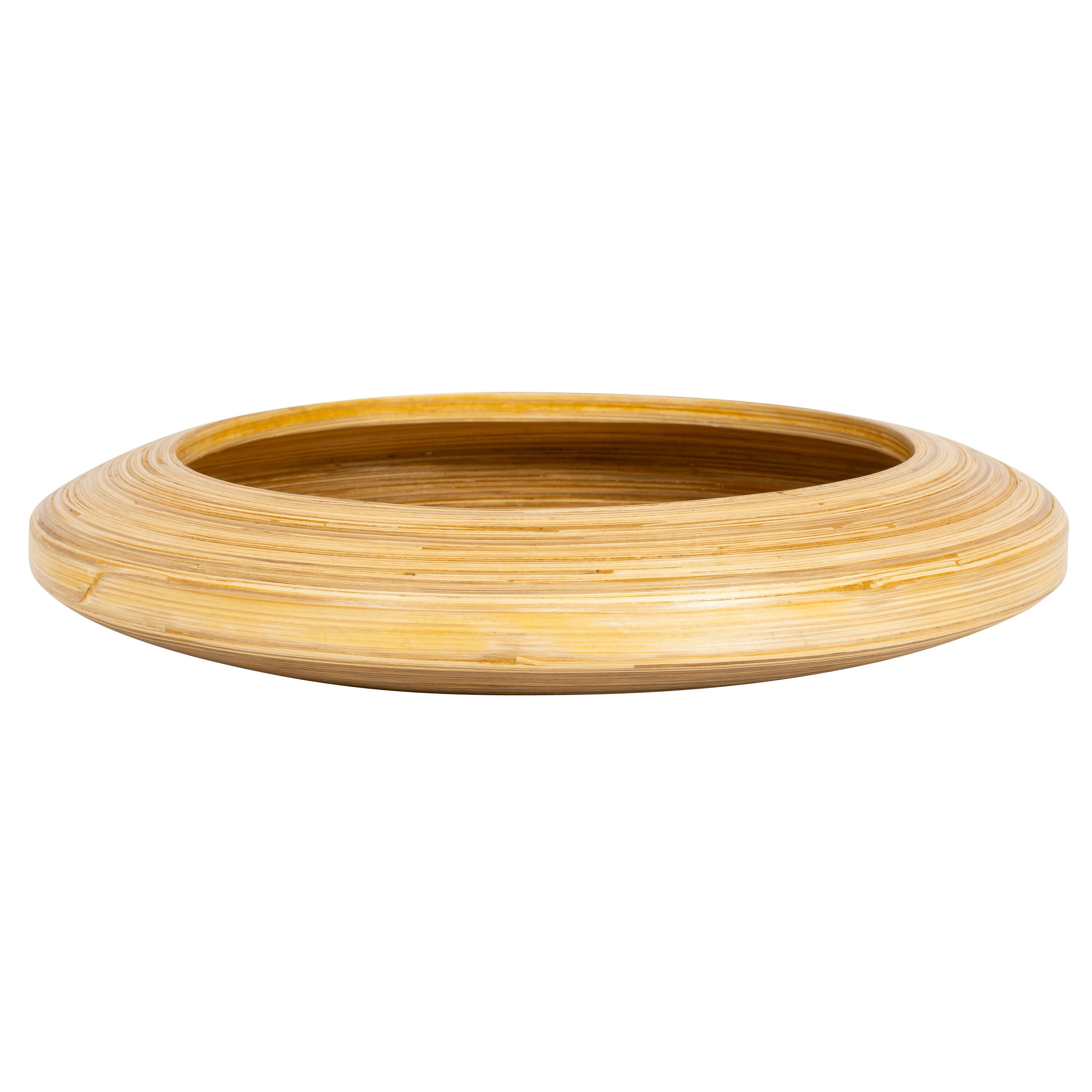 Bambu Dekoratif Bowl D.30 cm