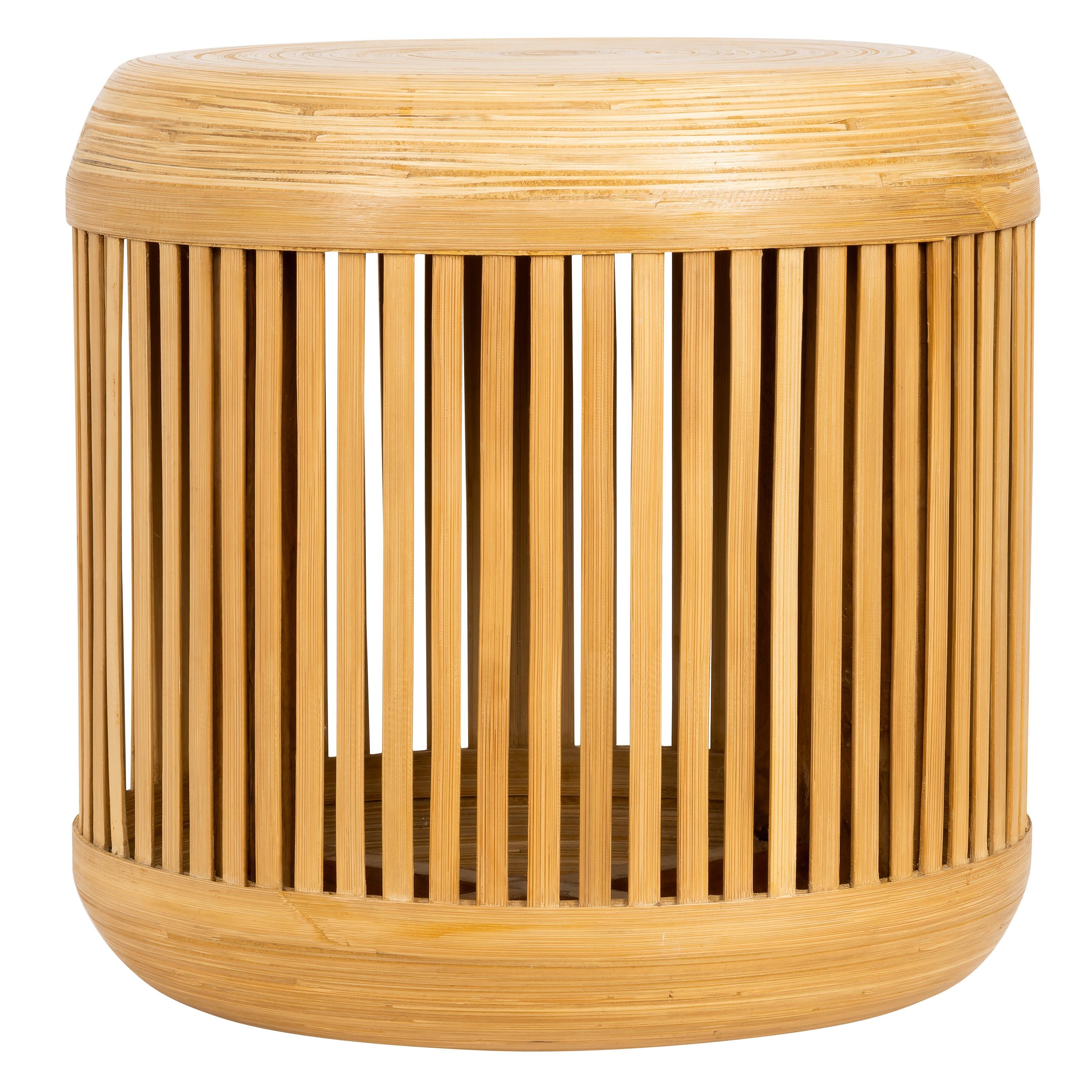 Bambu Orta Sehpa (40 x 40 x 40 cm)