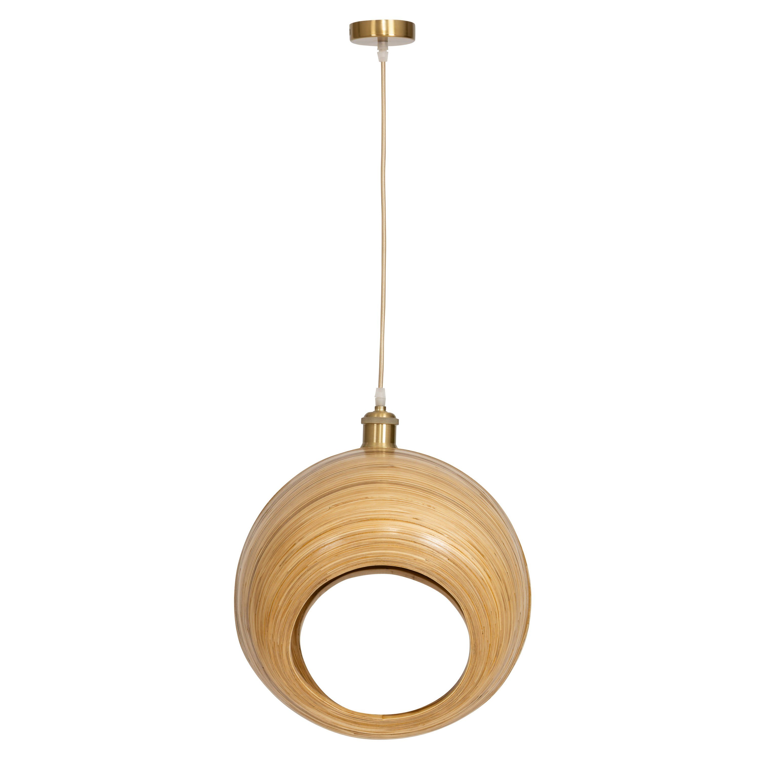 Bambu Sarkıt İstiridye Form Aydınlatma Ç.35 cm