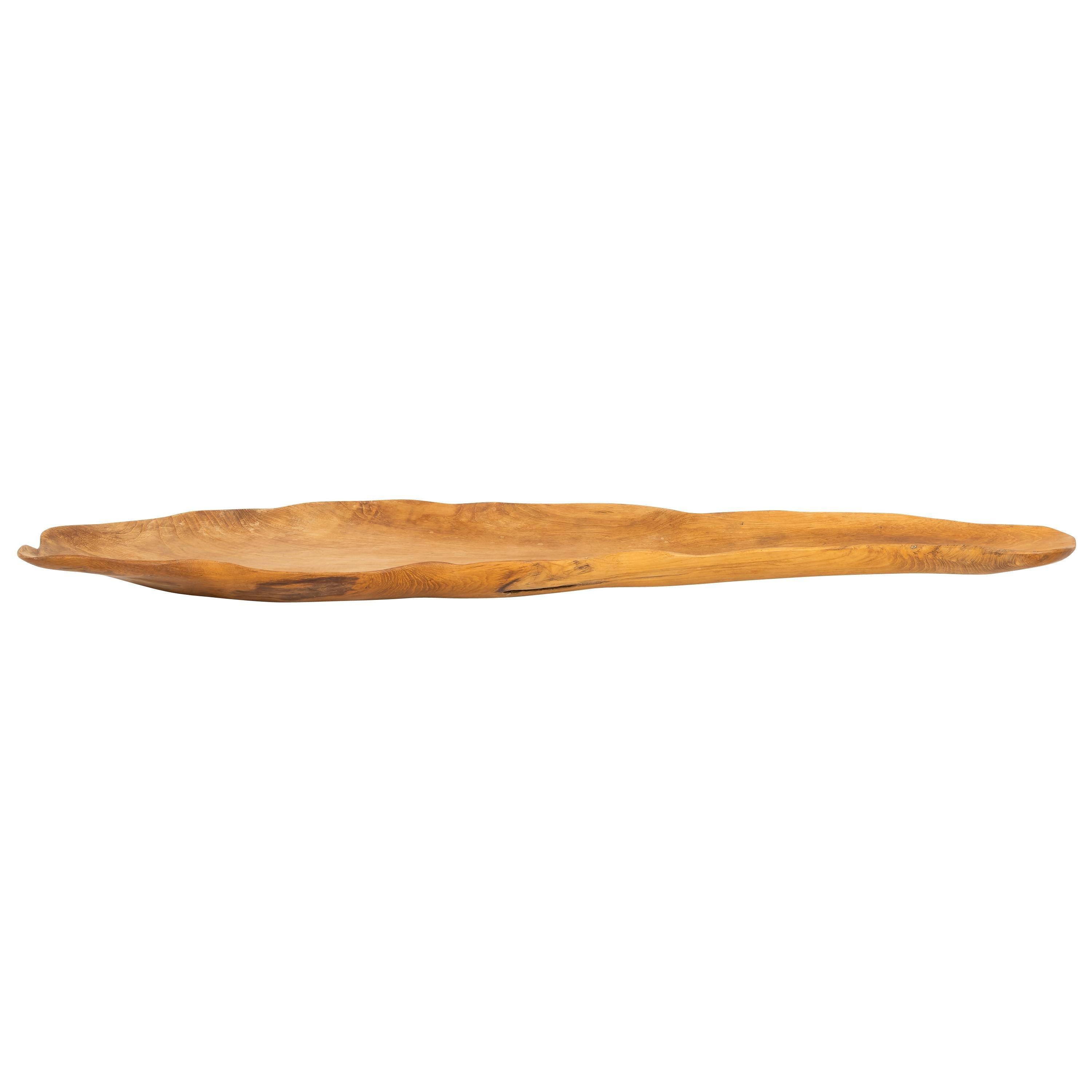 Kayık Teak Naturel  70 cm x 23 cm