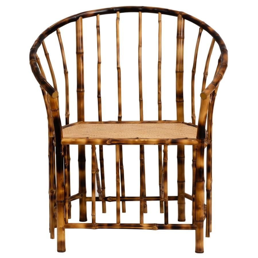 Koltuk Bambu Naturel Rattan L