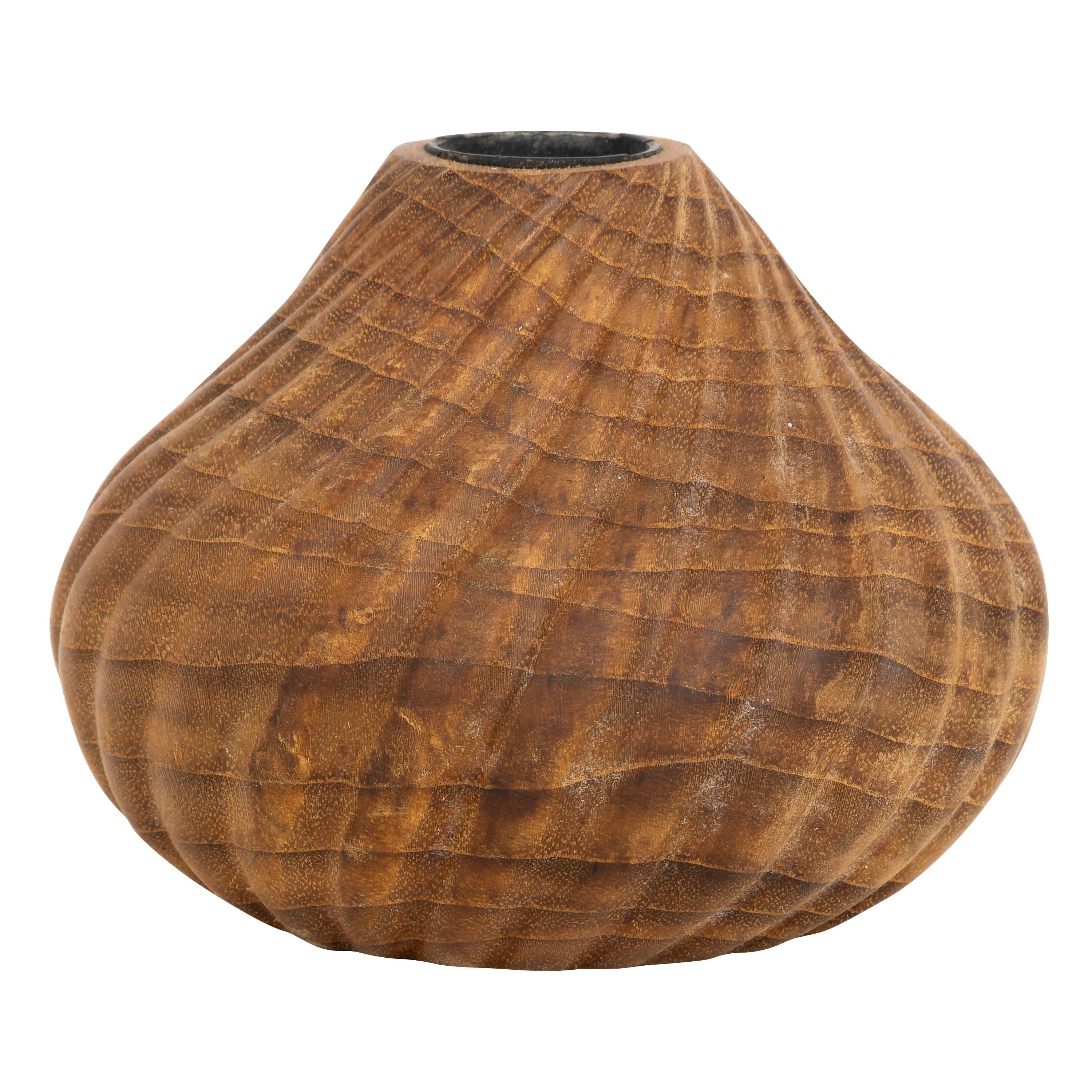 Mumluk Ahşap Oyma Teak 8 cm x 8 cm x 10 cm