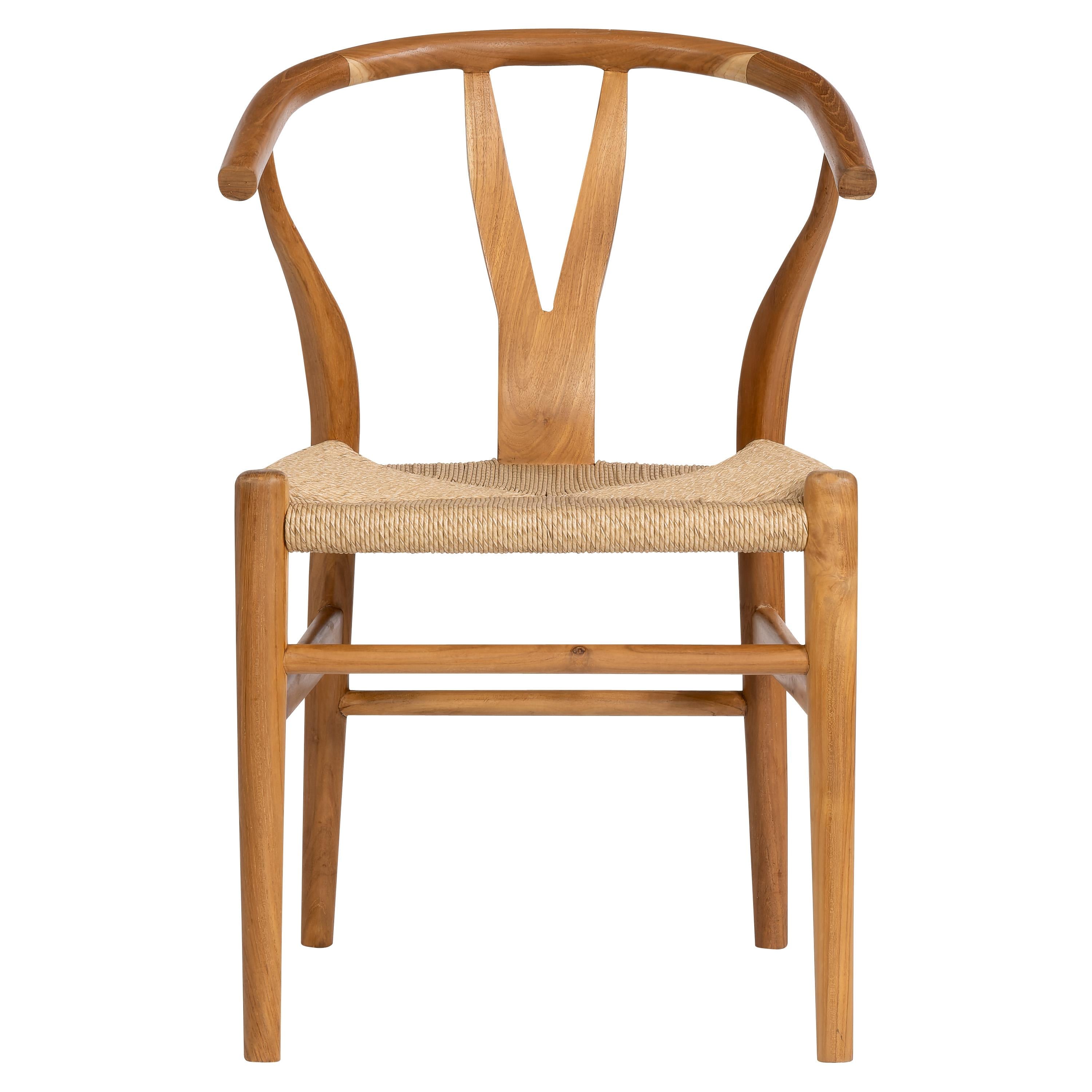 Teak Sandalye Natural