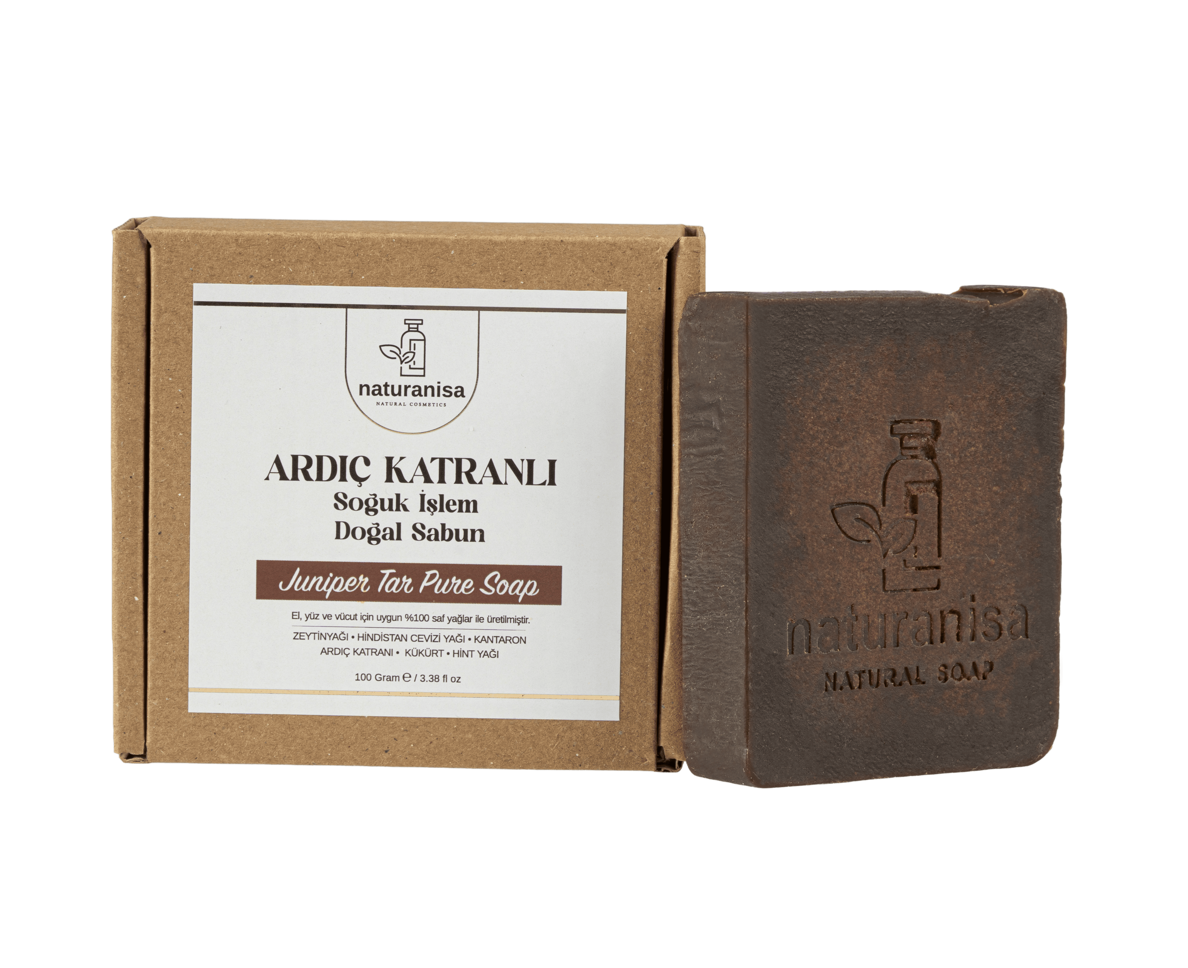 Naturanisa Ardıç Katranı-Soğuk Işlem Doğal Sabun