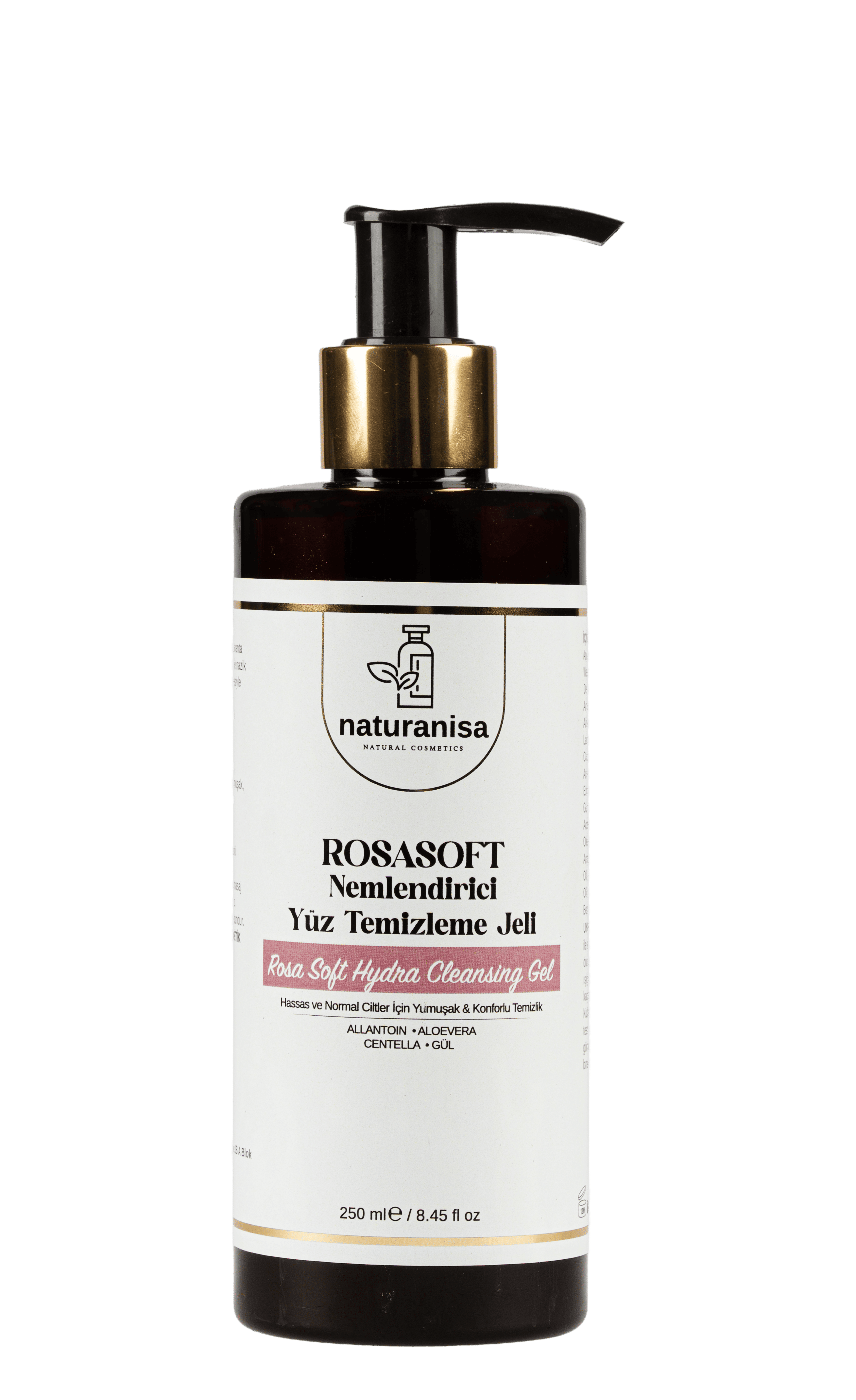 Naturanisa Rosa-Soft Nemlendirici Yüz Temizleme Jeli