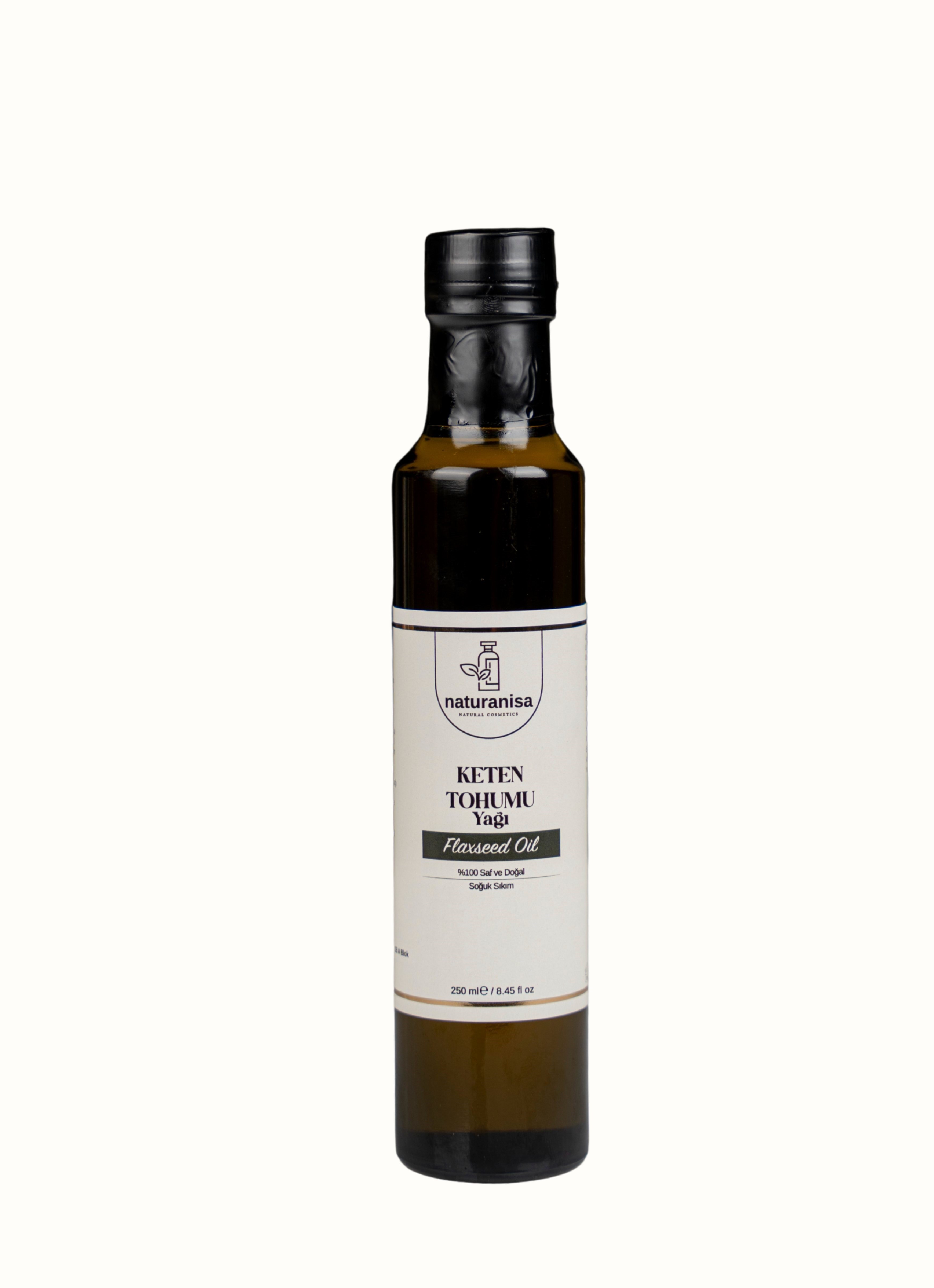 Naturanisa Soğuk Sıkım Keten Tohumu Yağı
