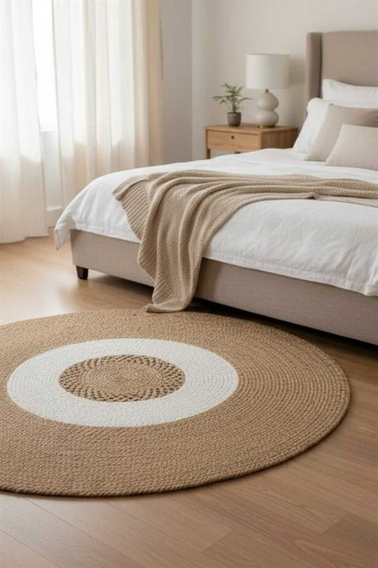 Yuvarlak Leke Tutmaz Kilim 100 Cm