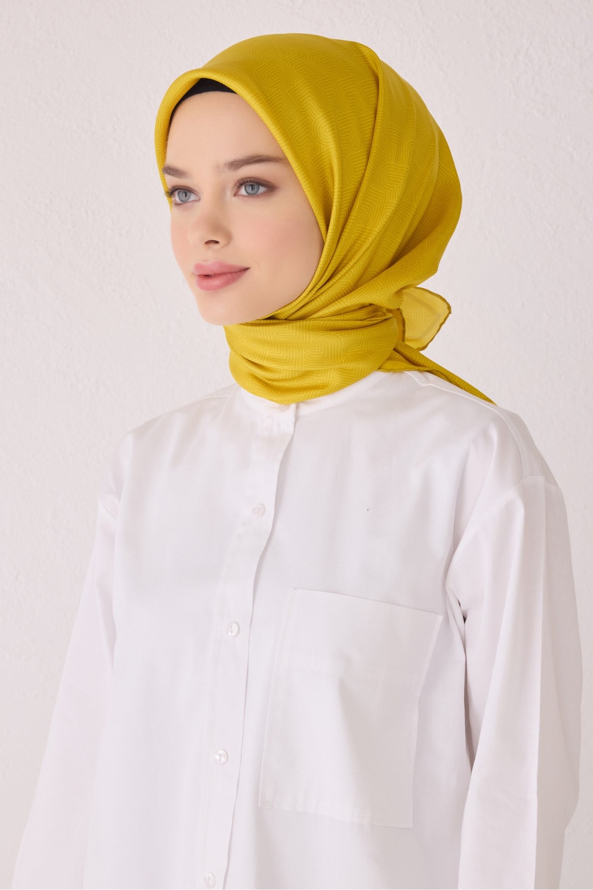 Belli Twill İpek Eşarp 20264055DTM 84