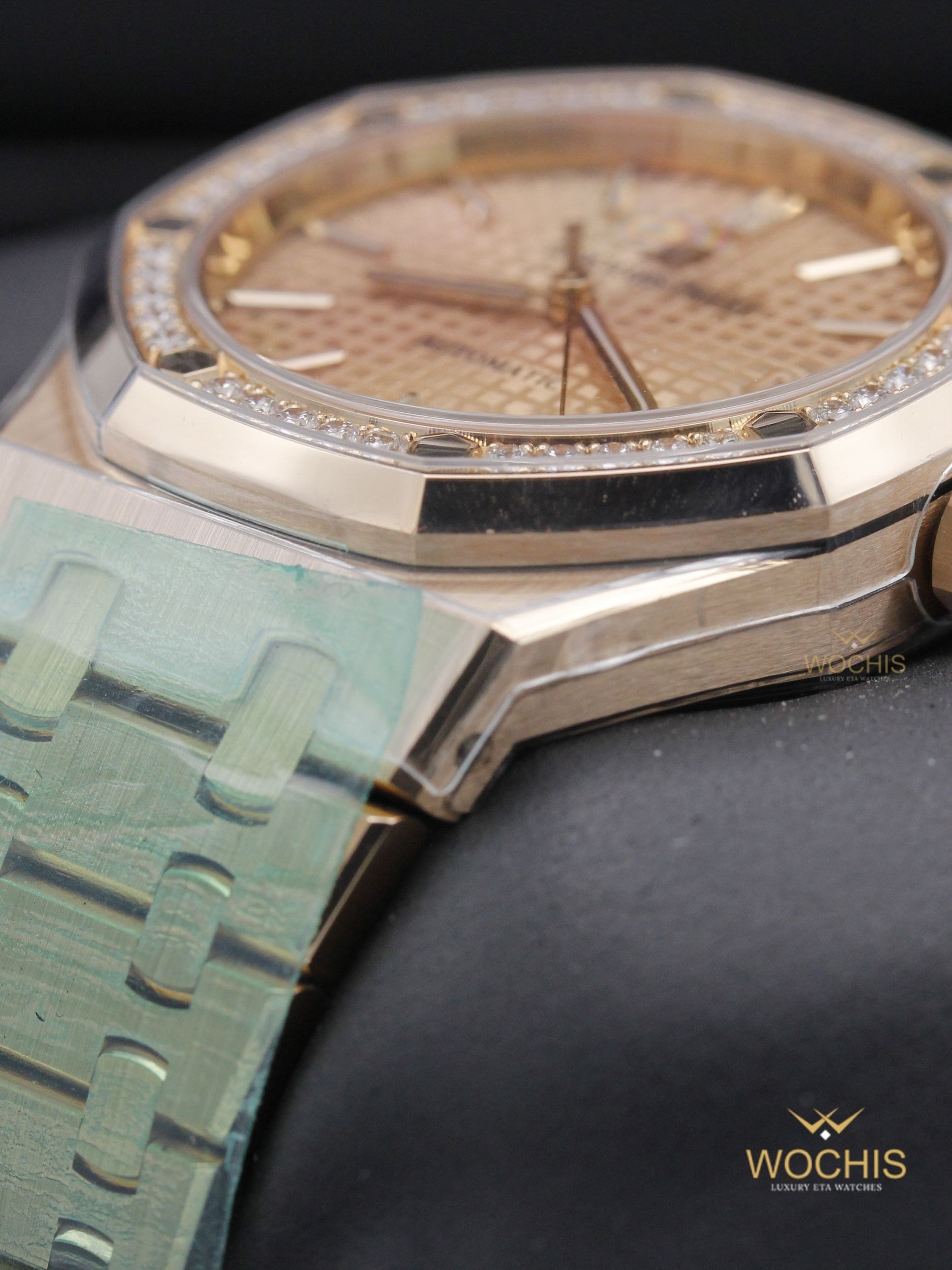 Audemars Piguet Royal Oak 15451or.zz.1256or.03-5761 (Rose Gold - 37 - Rose Gold)