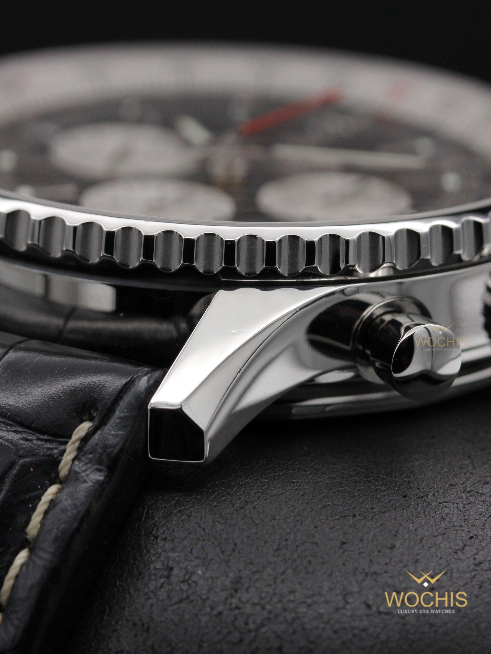 Breitling Navitimer 1 B01 Chronograph 46 AB0127211B1P1-8936 (Stainless Steel - 46 - Black)