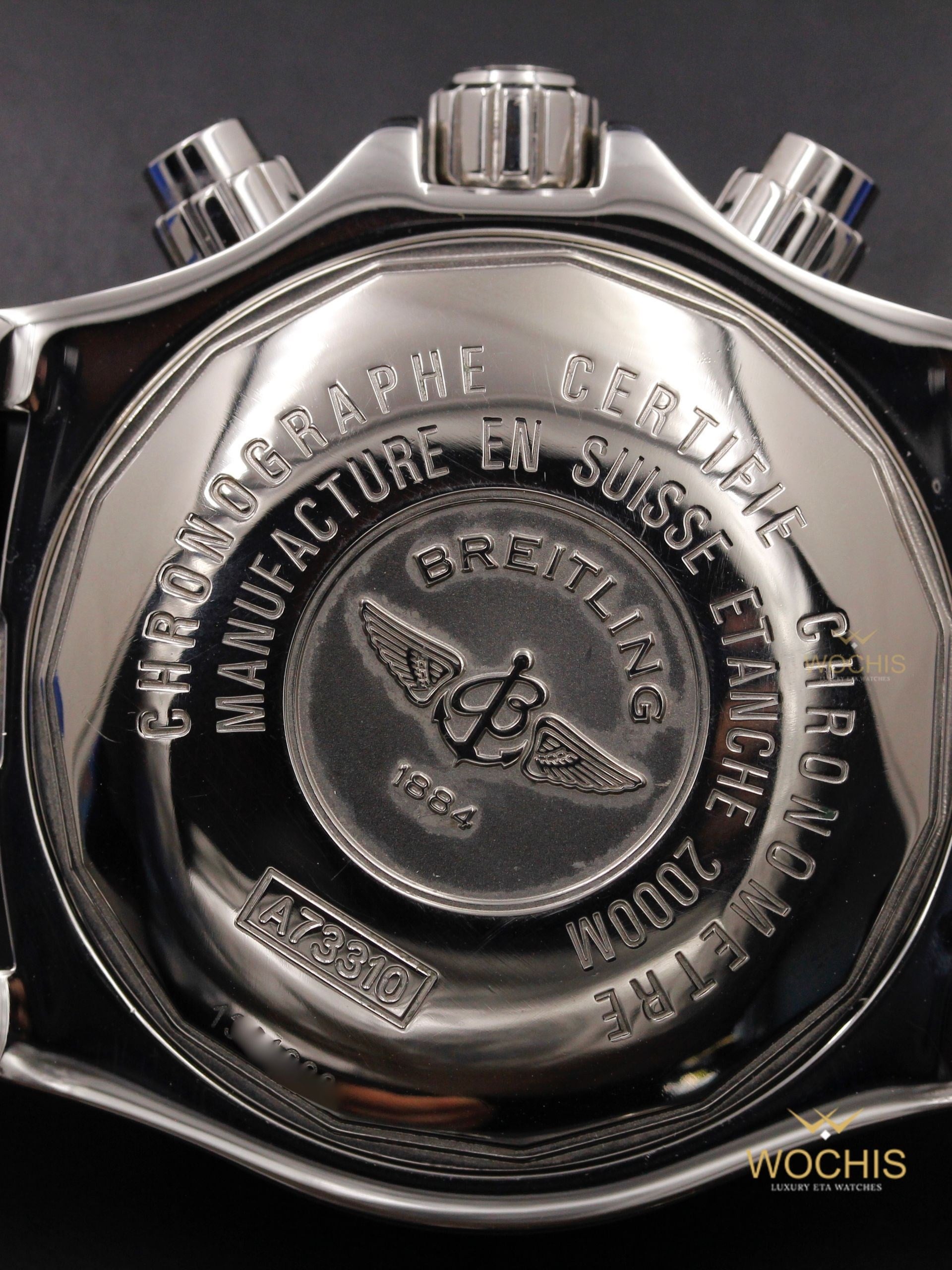 Breitling Superocean Chronograph Quartz A73310-2665 (Stainless Steel - 46 - Black)