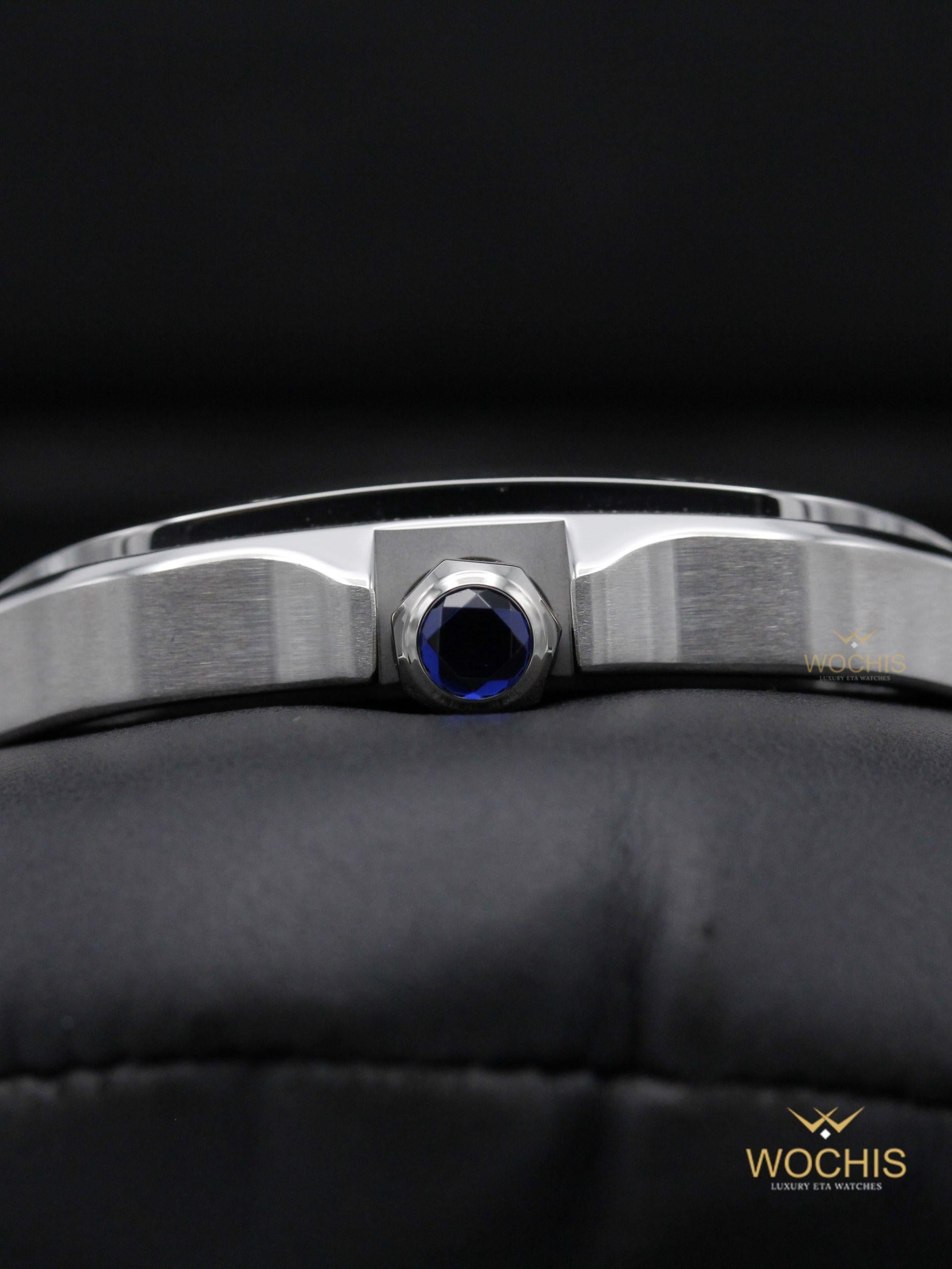 Cartier Santos  Blue Large 