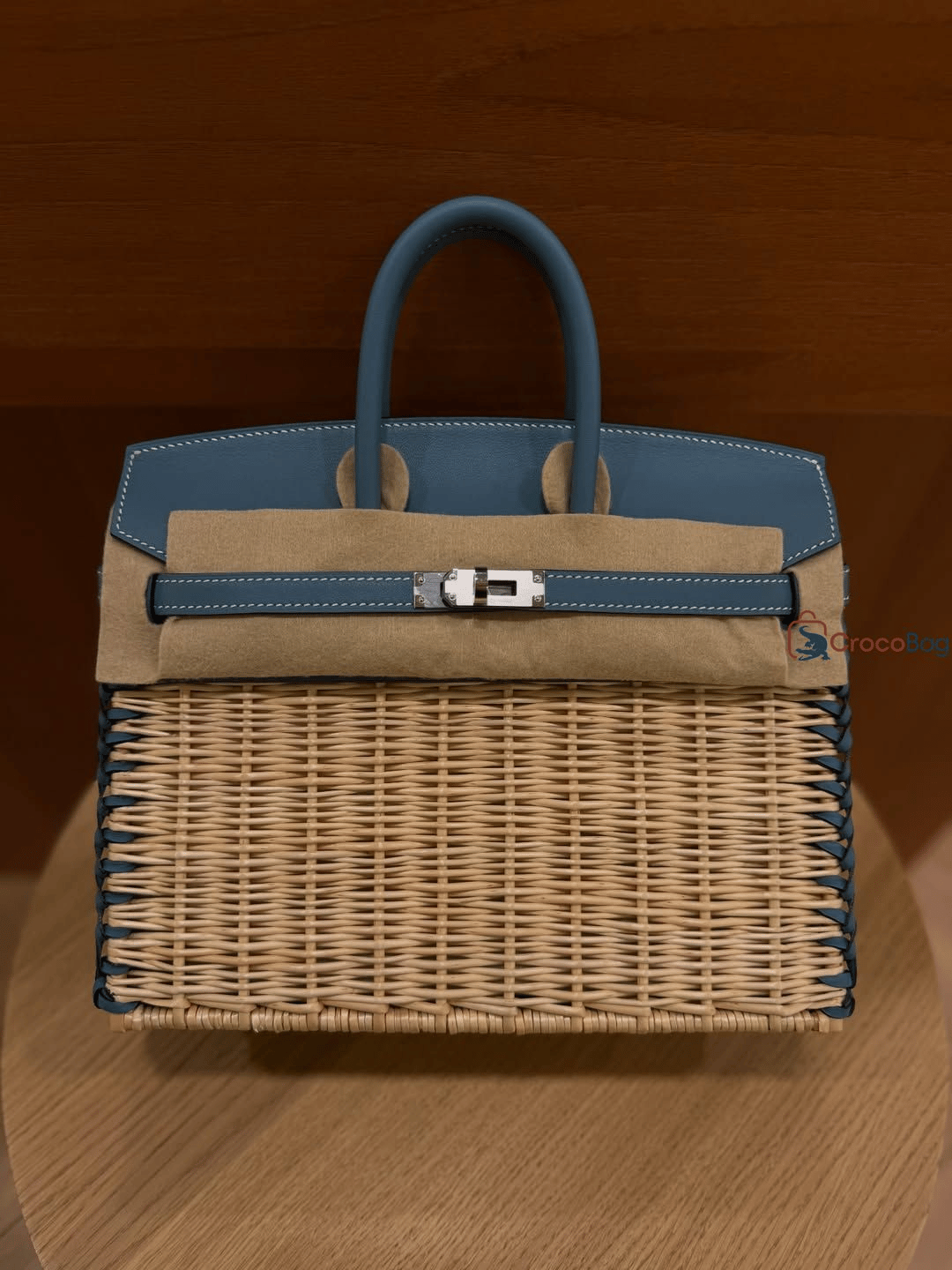 Hermès Birkin 25 Picnic Naturel/Nata Osier/Swift