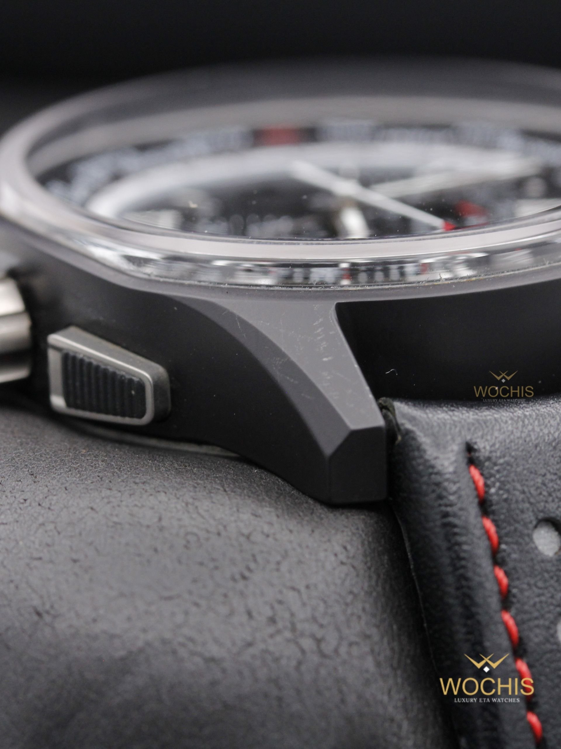 Jaeger LeCoultre AMVOX 5 Worldtime Chronograph -Aston Martin Edition- Q193A470-9140 (Ceramic - Titanium - 44 - Black)