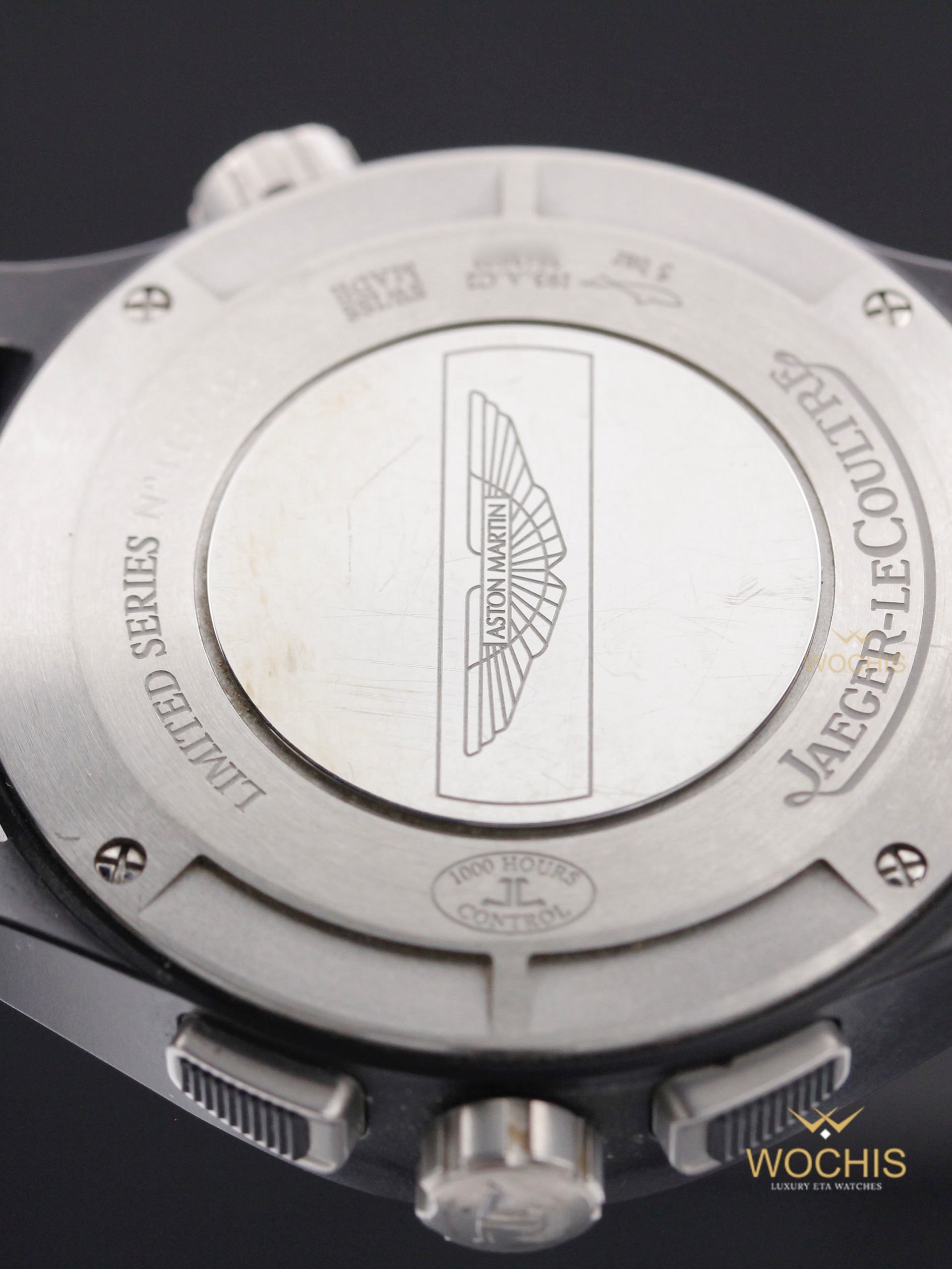 Jaeger LeCoultre AMVOX 5 Worldtime Chronograph -Aston Martin Edition- Q193A470-9140 (Ceramic - Titanium - 44 - Black)