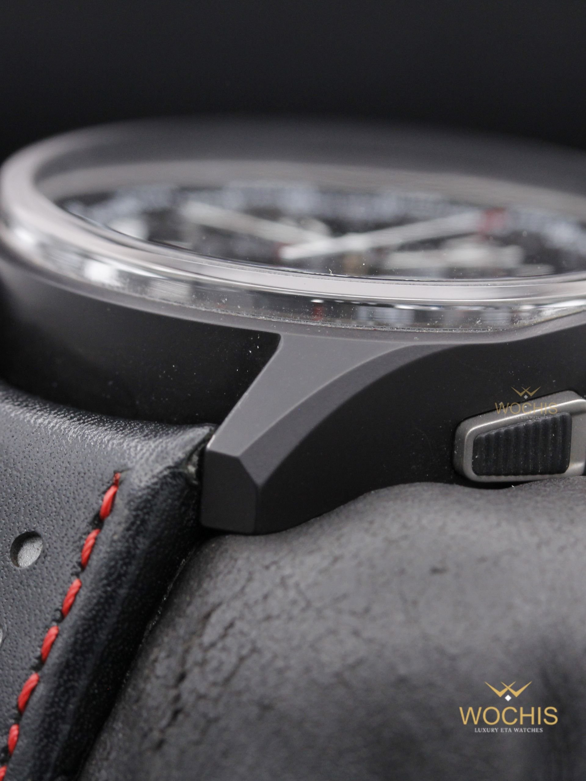 Jaeger LeCoultre AMVOX 5 Worldtime Chronograph -Aston Martin Edition- Q193A470-9140 (Ceramic - Titanium - 44 - Black)