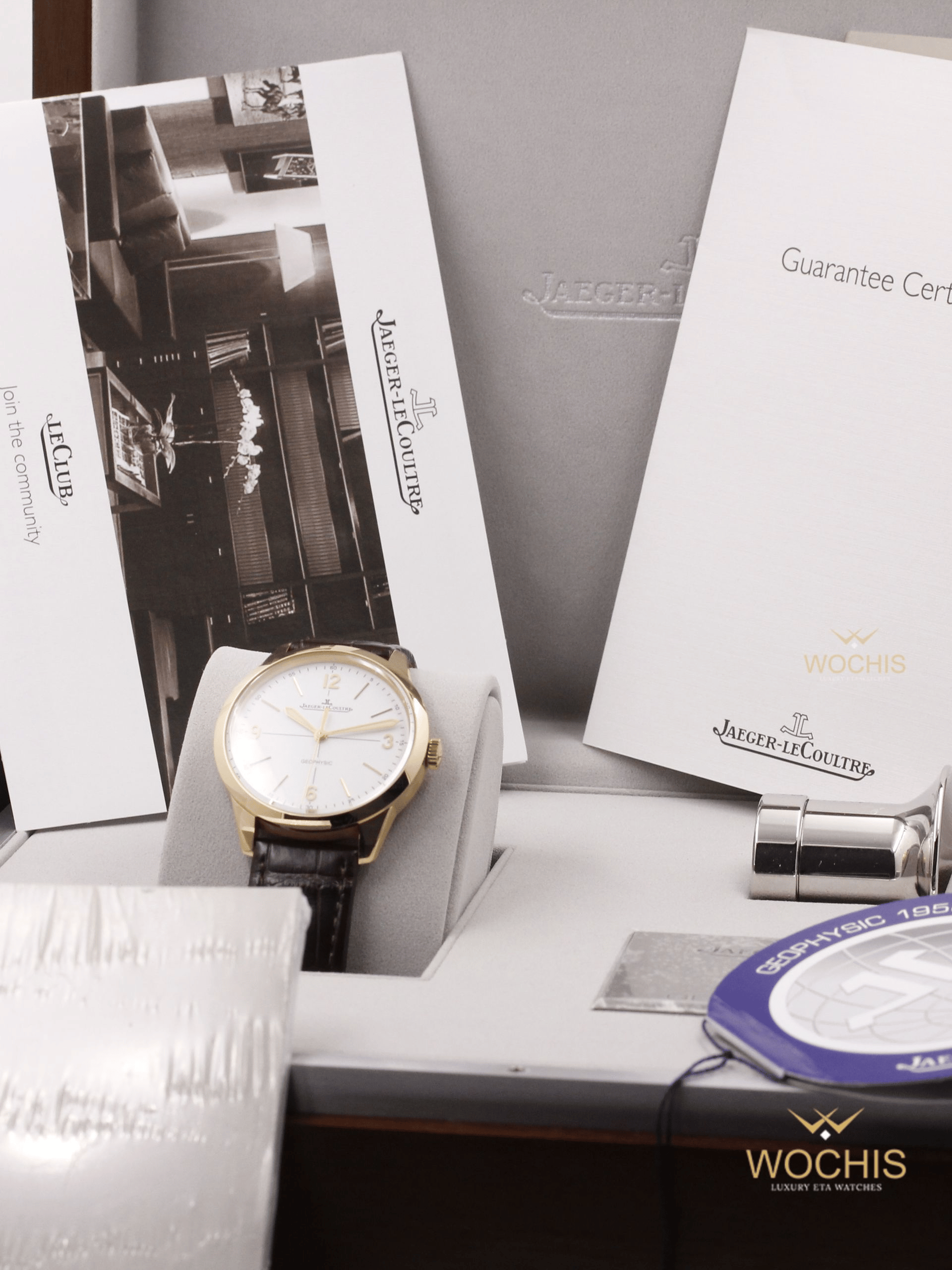 Jaeger Lecoultre Geophysic 1958 Limited Edition Q8002520-4160 (Rose Gold - 38 - Silver)