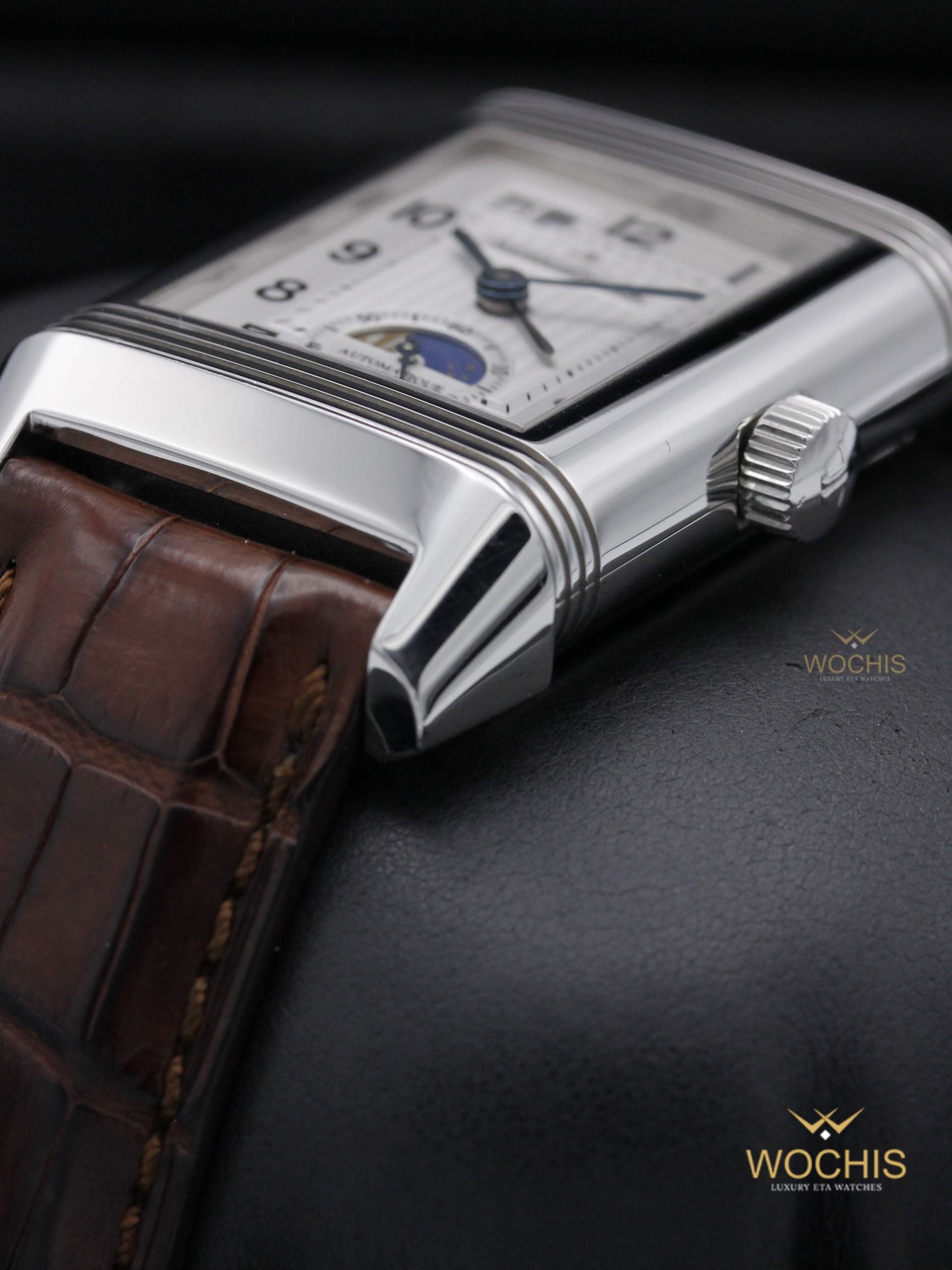 Jaeger Lecoultre Grand Reverso Gmt Q3038420-5080 (Stainless Steel - 46 - White)