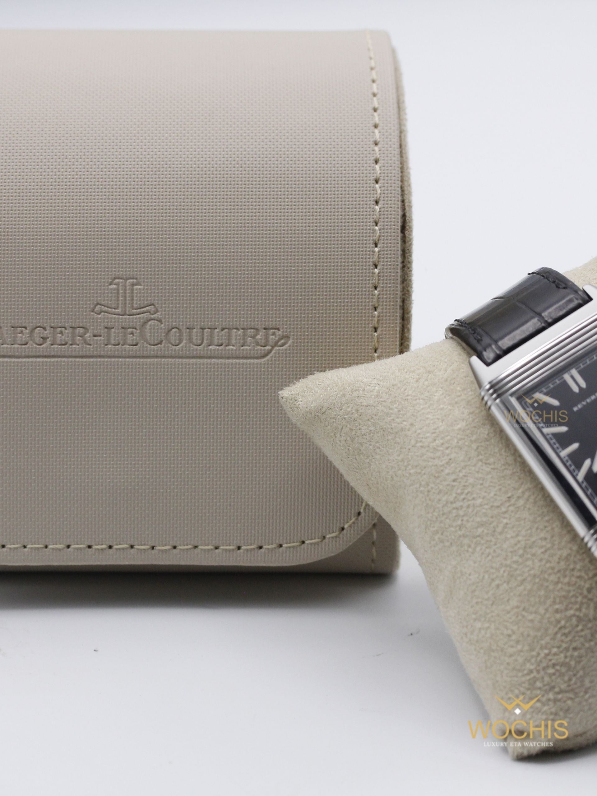 Jaeger Lecoultre Grande Reverso Ultra Thin Tribute To 1931 Q2788570-6261 (Stainless Steel - 46 - Black)