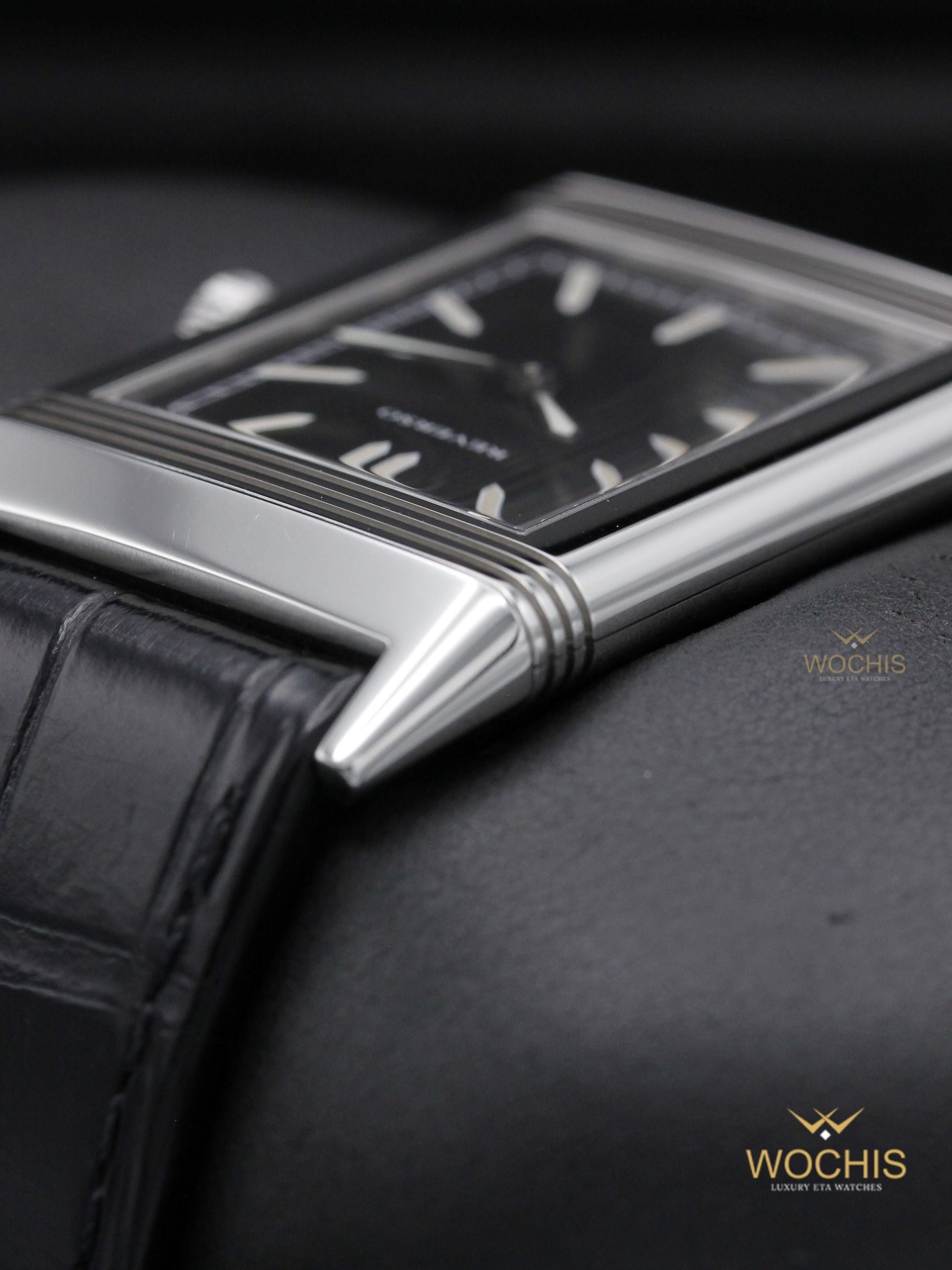 Jaeger Lecoultre Grande Reverso Ultra Thin Tribute To 1931 Q2788570-6261 (Stainless Steel - 46 - Black)