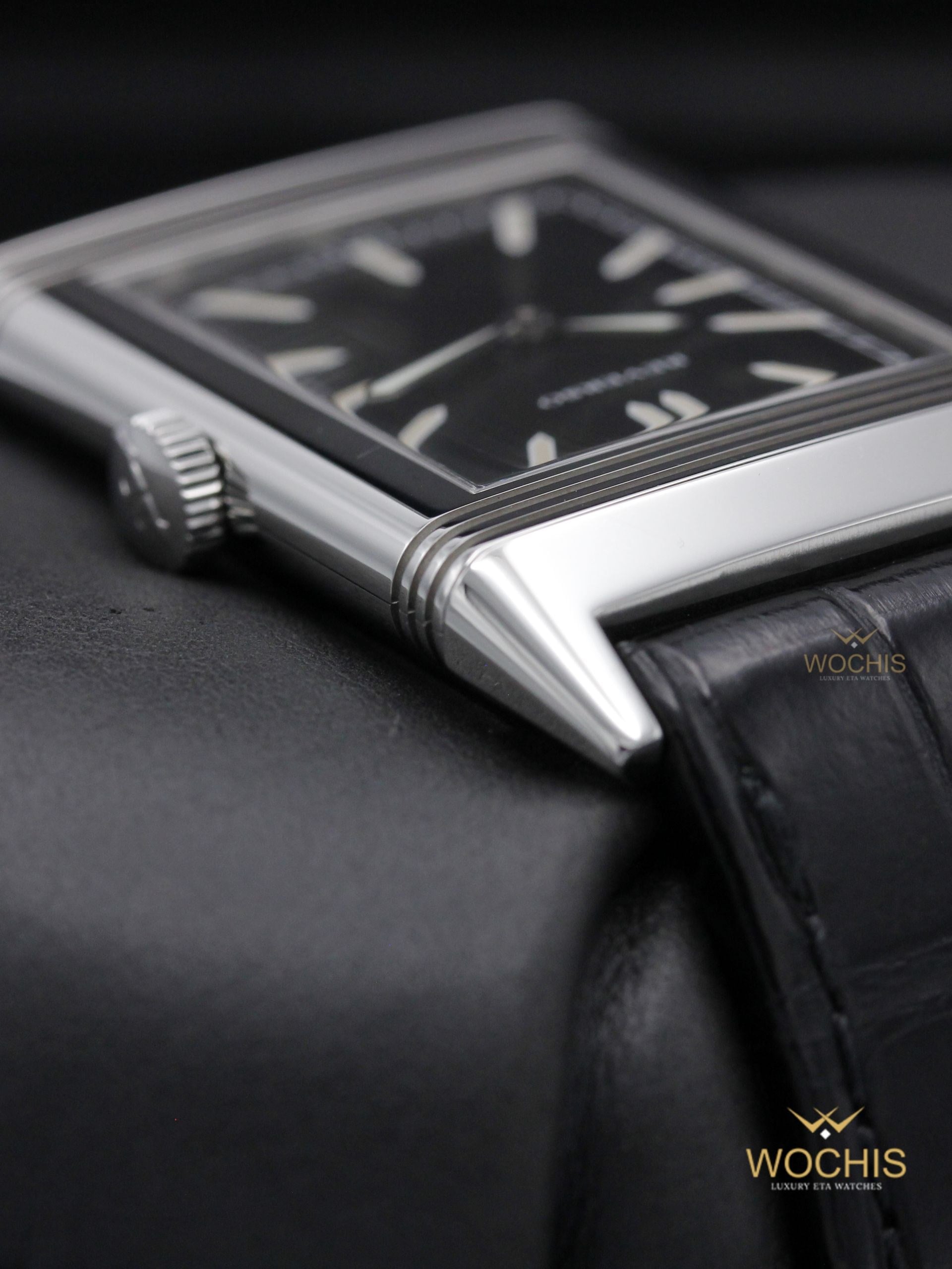 Jaeger Lecoultre Grande Reverso Ultra Thin Tribute To 1931 Q2788570-6261 (Stainless Steel - 46 - Black)