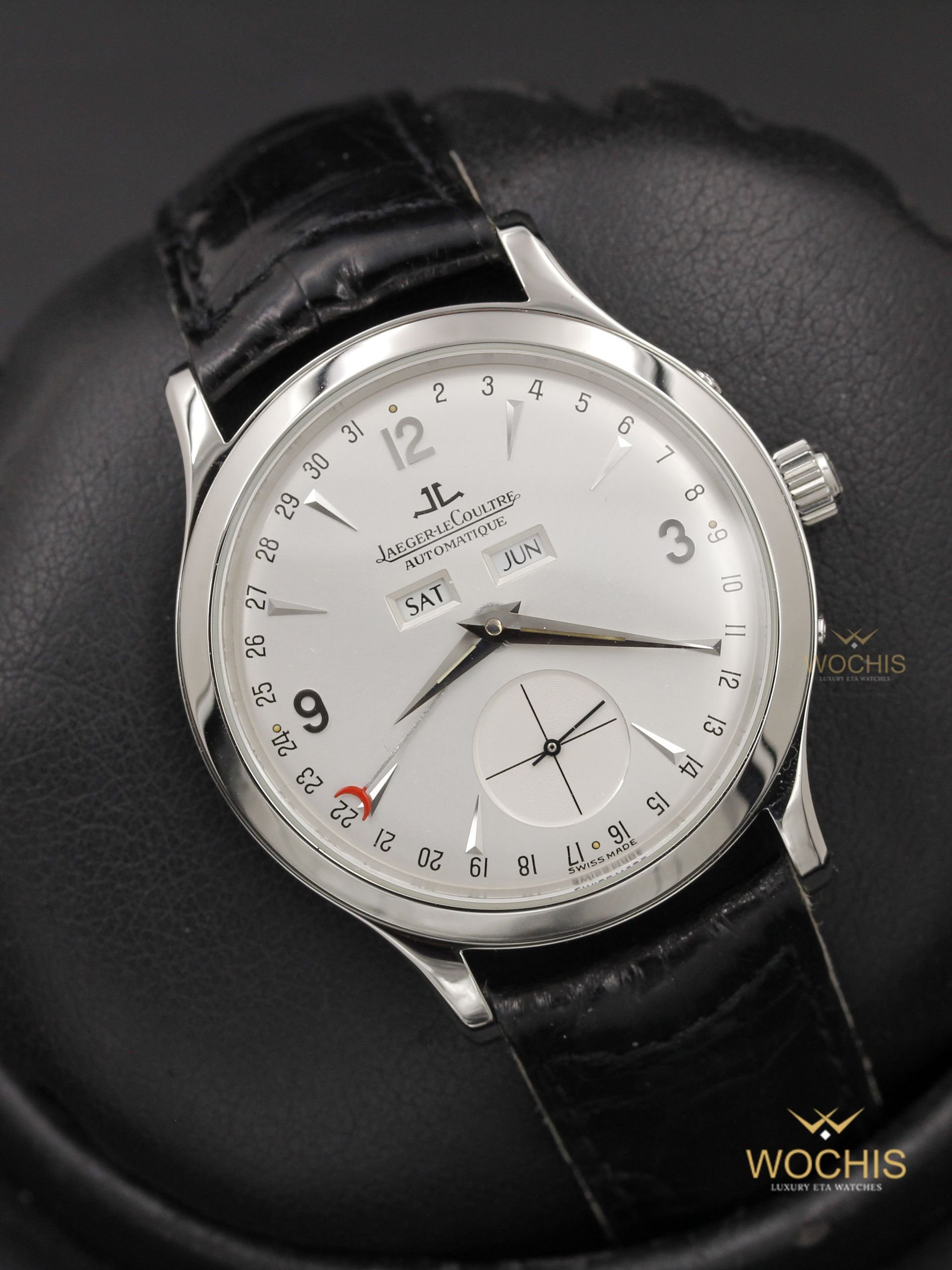 Jaeger Lecoultre Master Calendar 140.8.87-3123 (Stainless Steel - 37 - Silver)