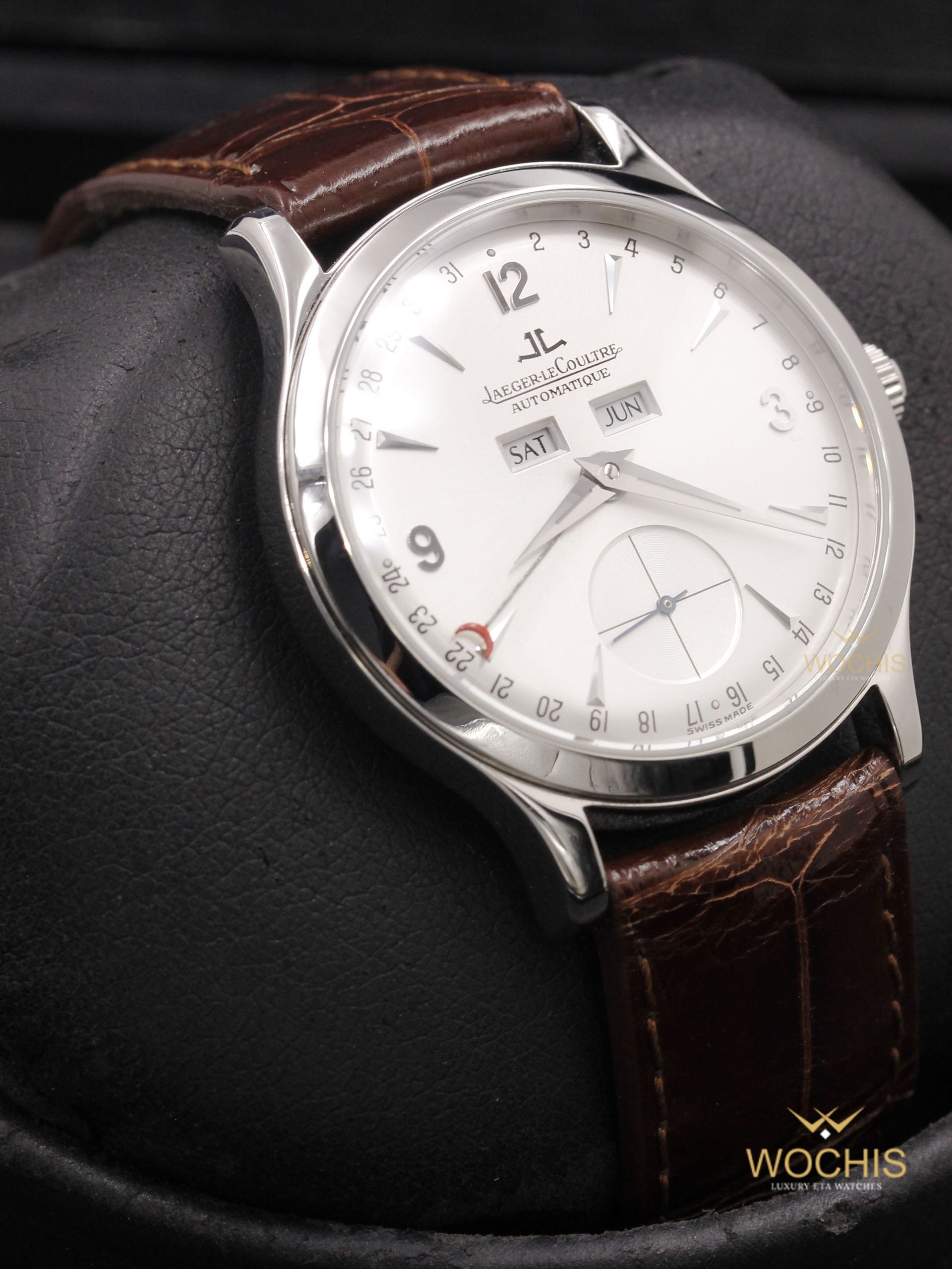 Jaeger Lecoultre Master Calendar 140.8.87-4677 (Stainless Steel - 37 - Silver)