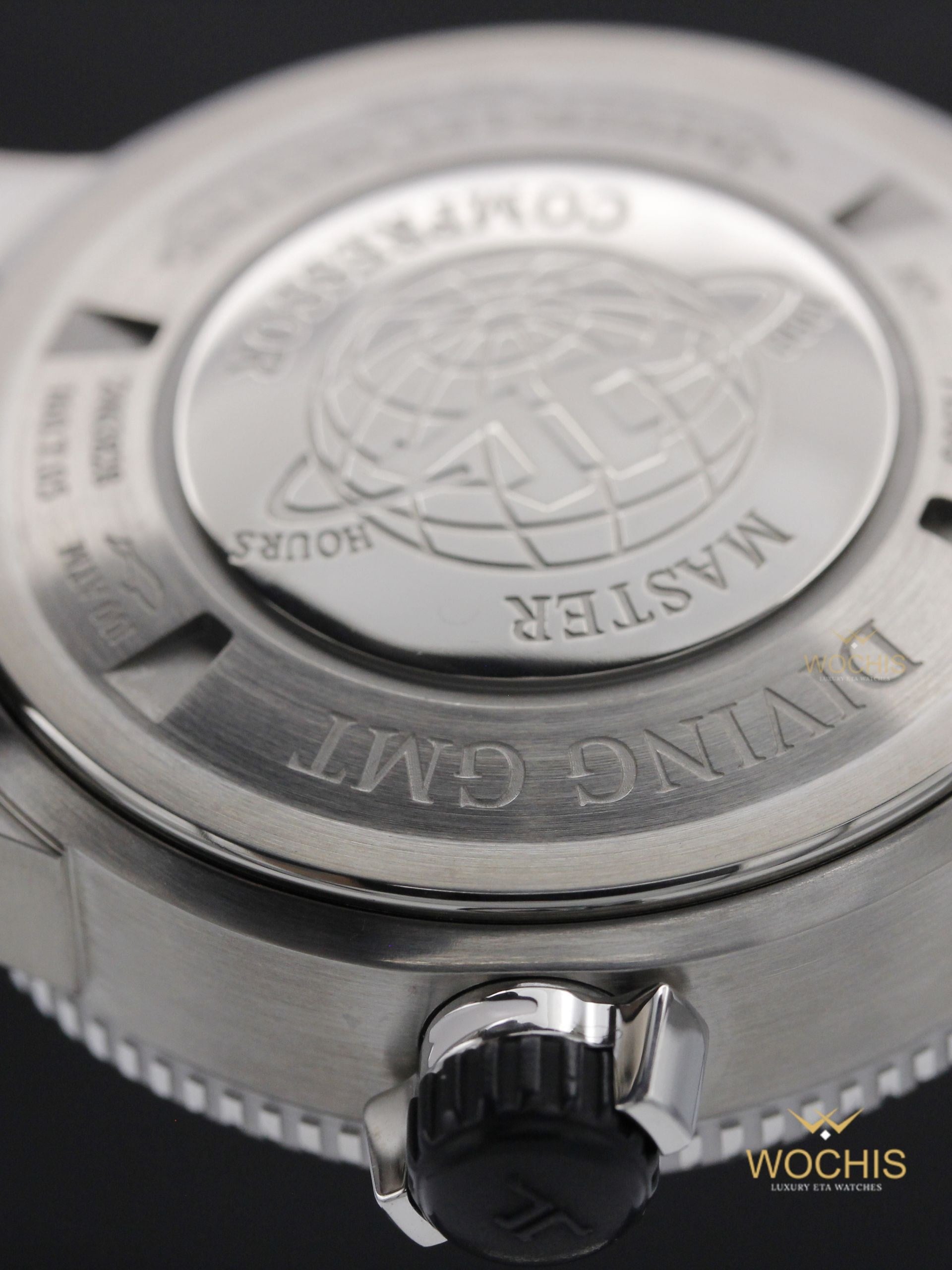 Jaeger Lecoultre Master Compressor Diving Gmt Q187t170-6631 (Titanium - 44 - Black)