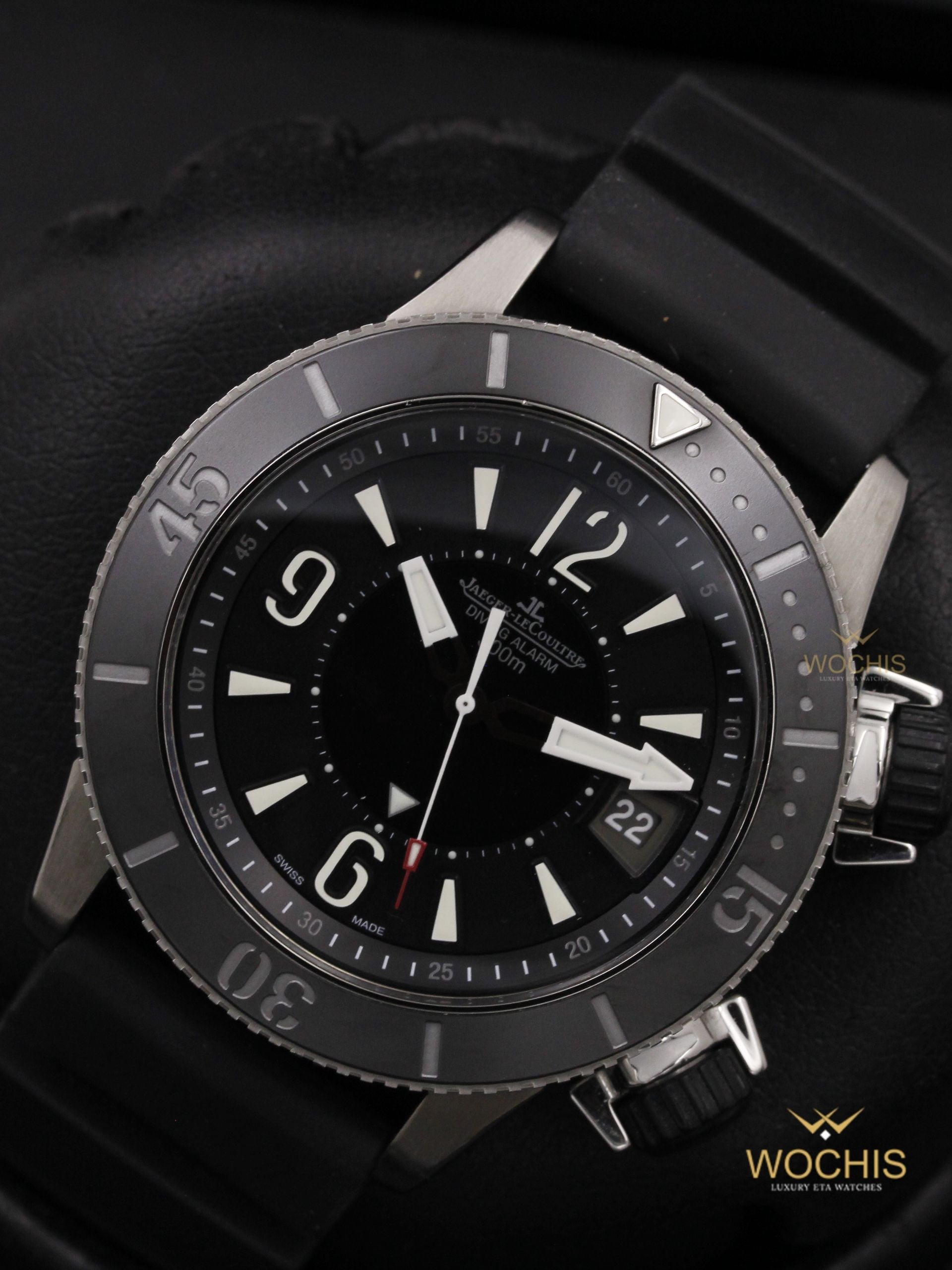 Jaeger Lecoultre Master Compressor Navy Seals Alarm Q183t670-3962 (Titanium - 44 - Carbon Fiber)